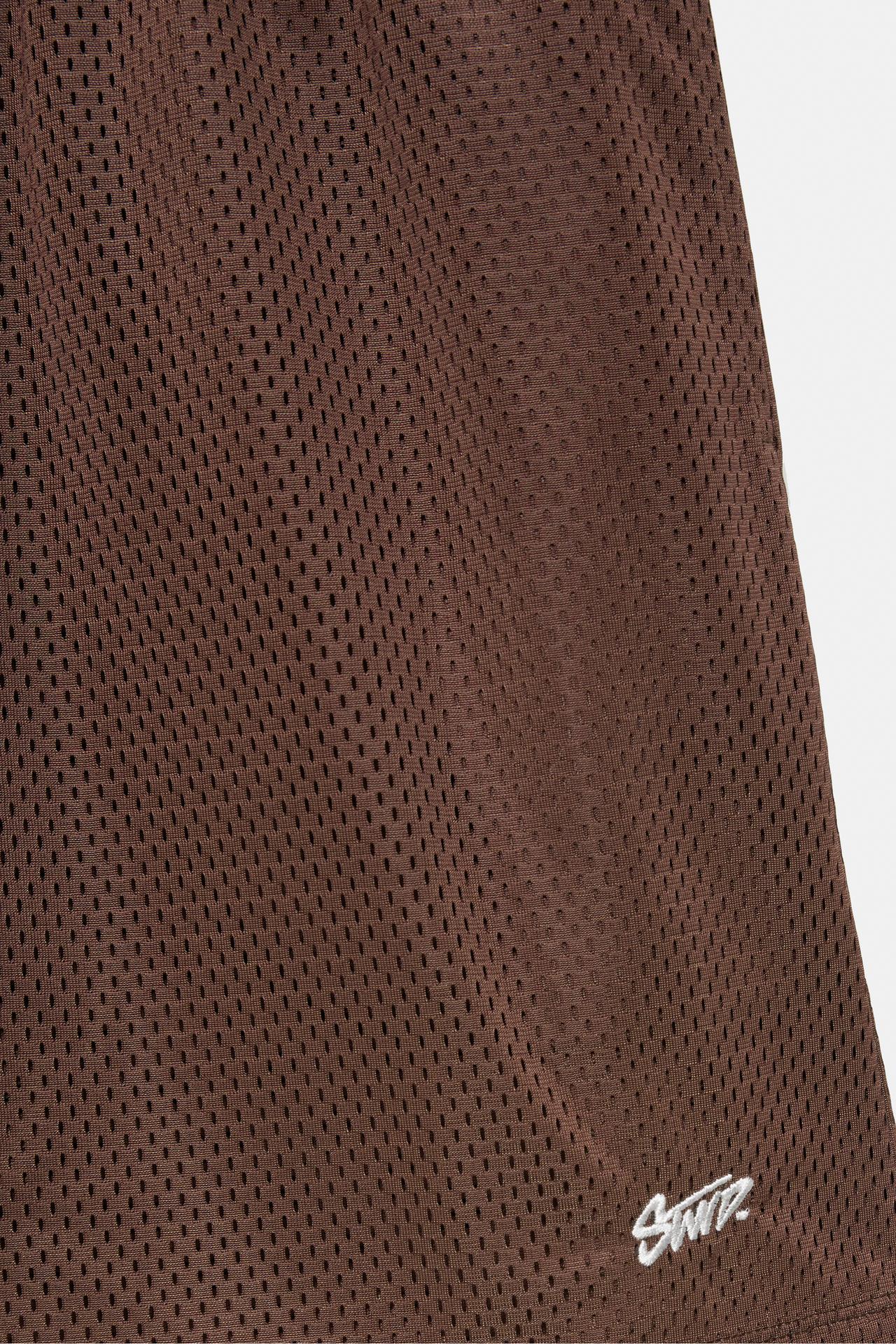STWD mesh Bermuda shorts — Brown