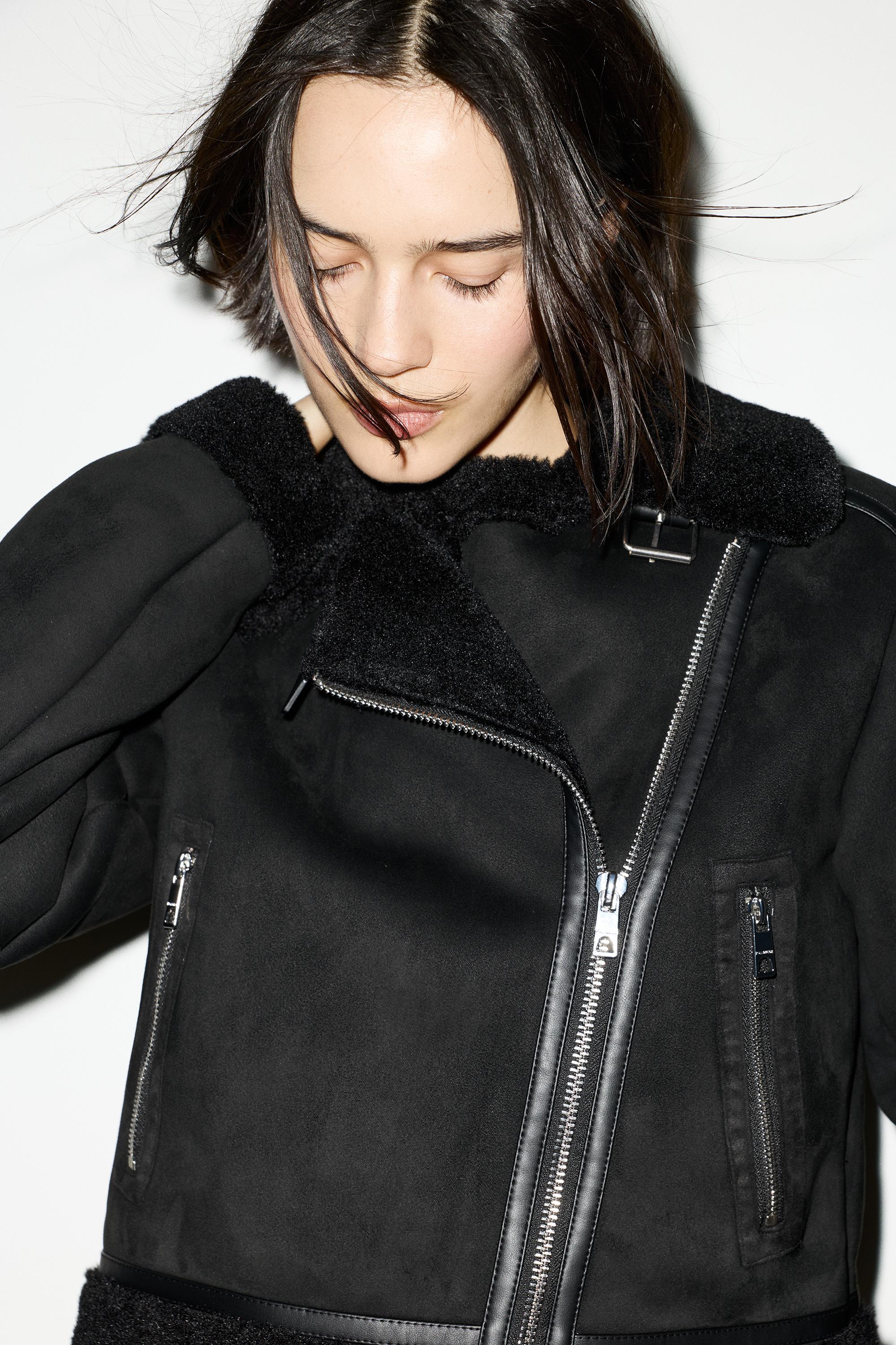 Short Reversible Jacket — Black