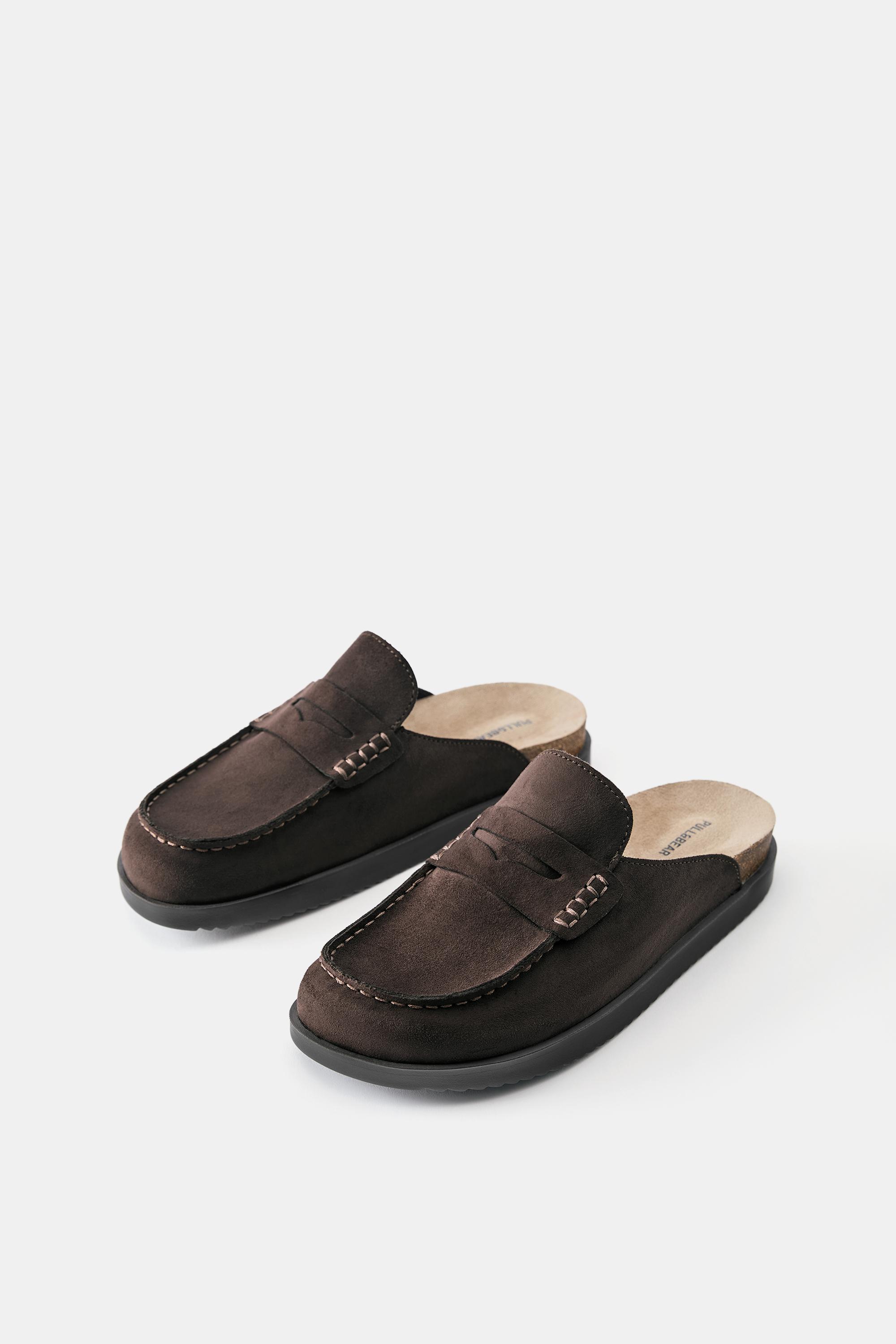Bit detail clogs — Brown