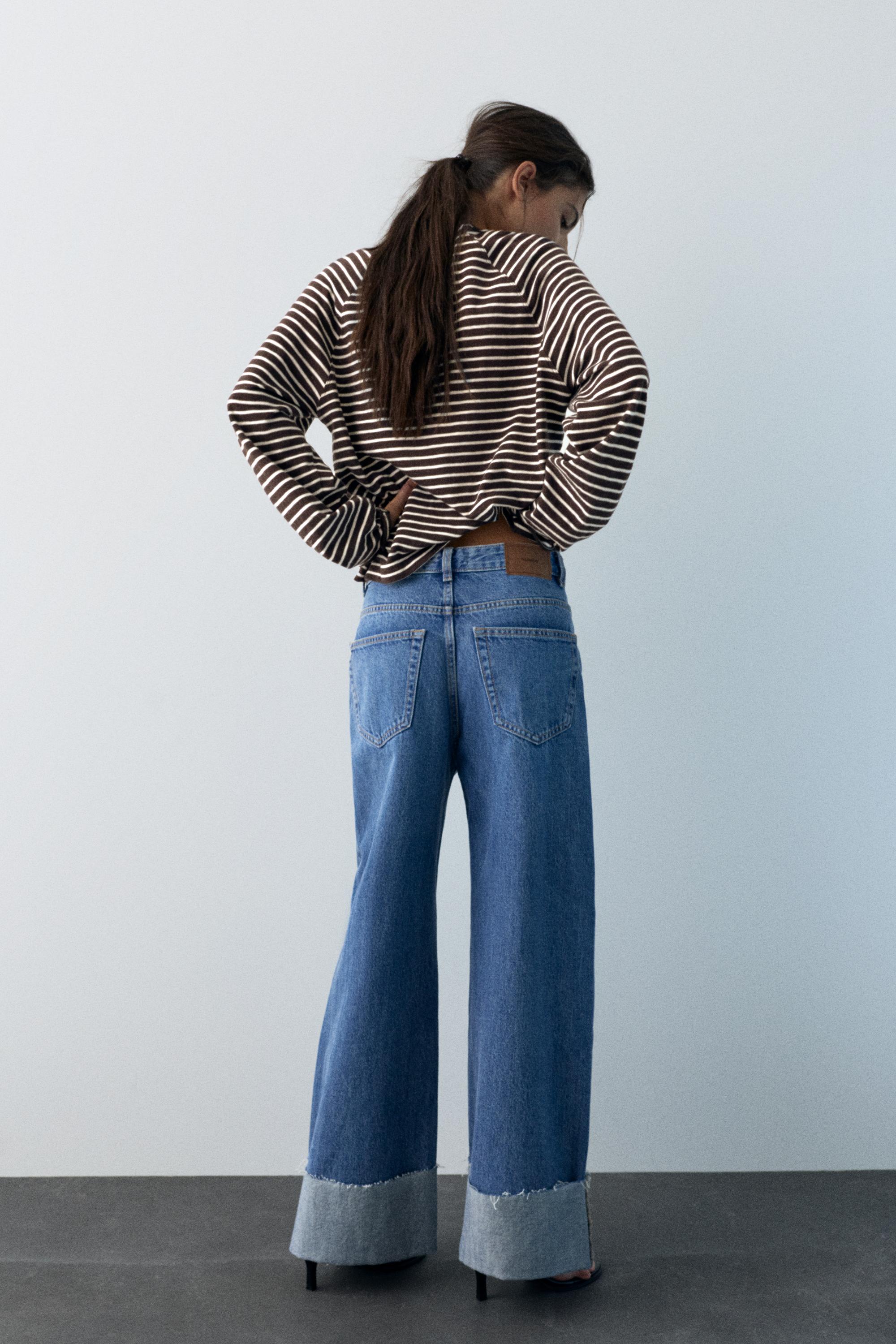 Long sleeve raglan T-shirt — Striped