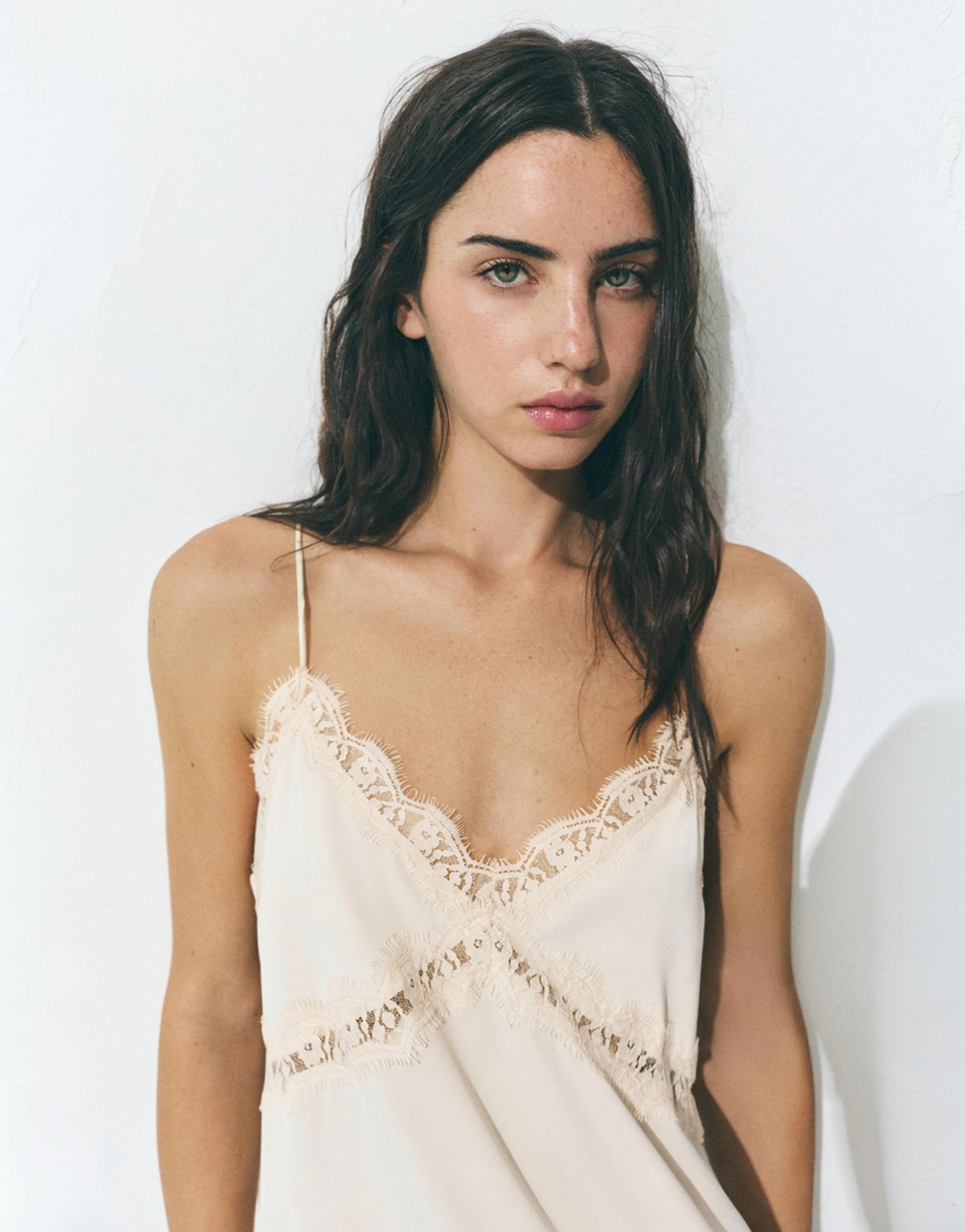 Asimetrik slip top - Görsel 6