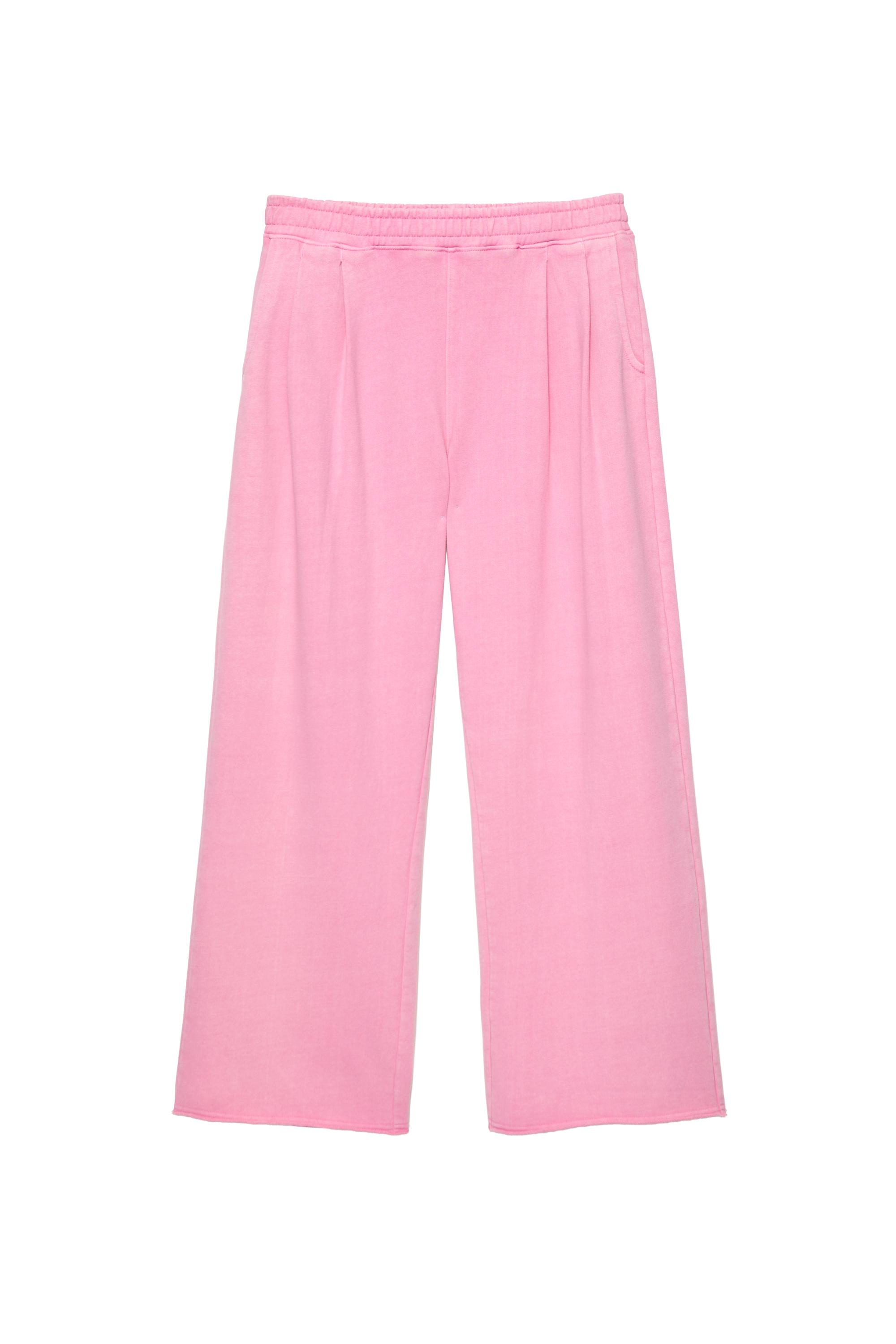 Pull&Bear Geniş paça jogger pantolon görsel 2