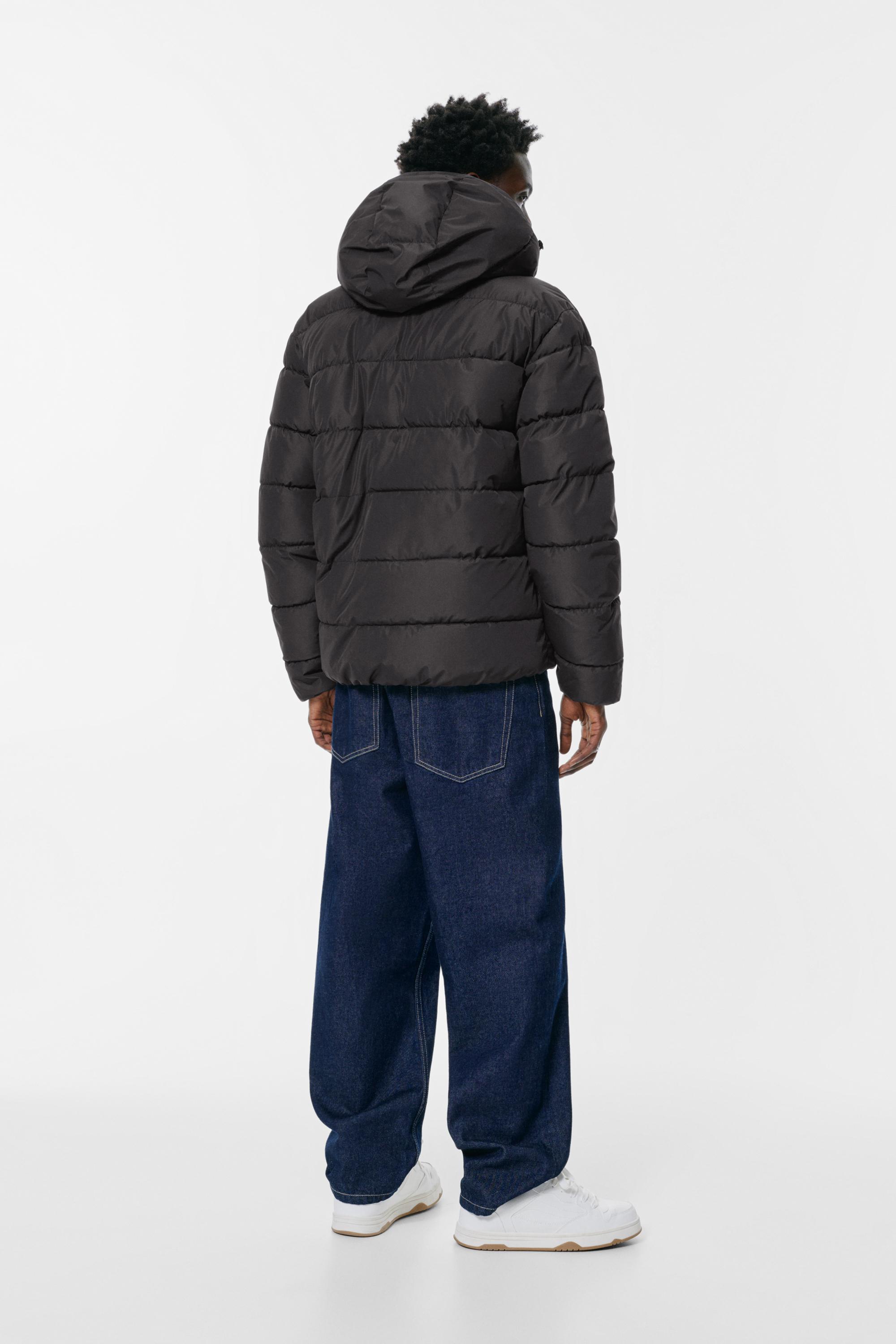 Kapüşonlu hafif şişme ceket - Görsel 20