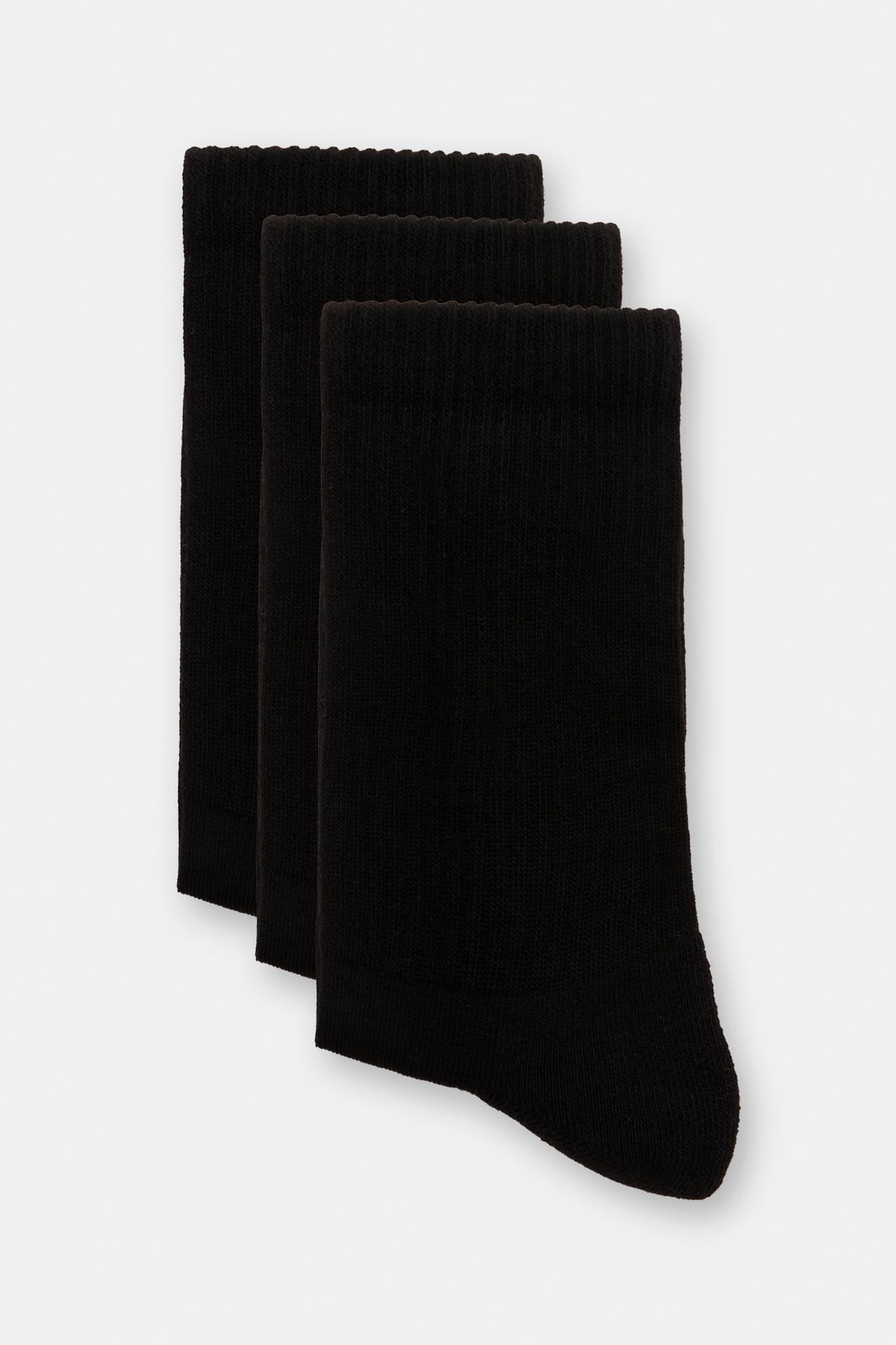 Pack of long black socks — Black