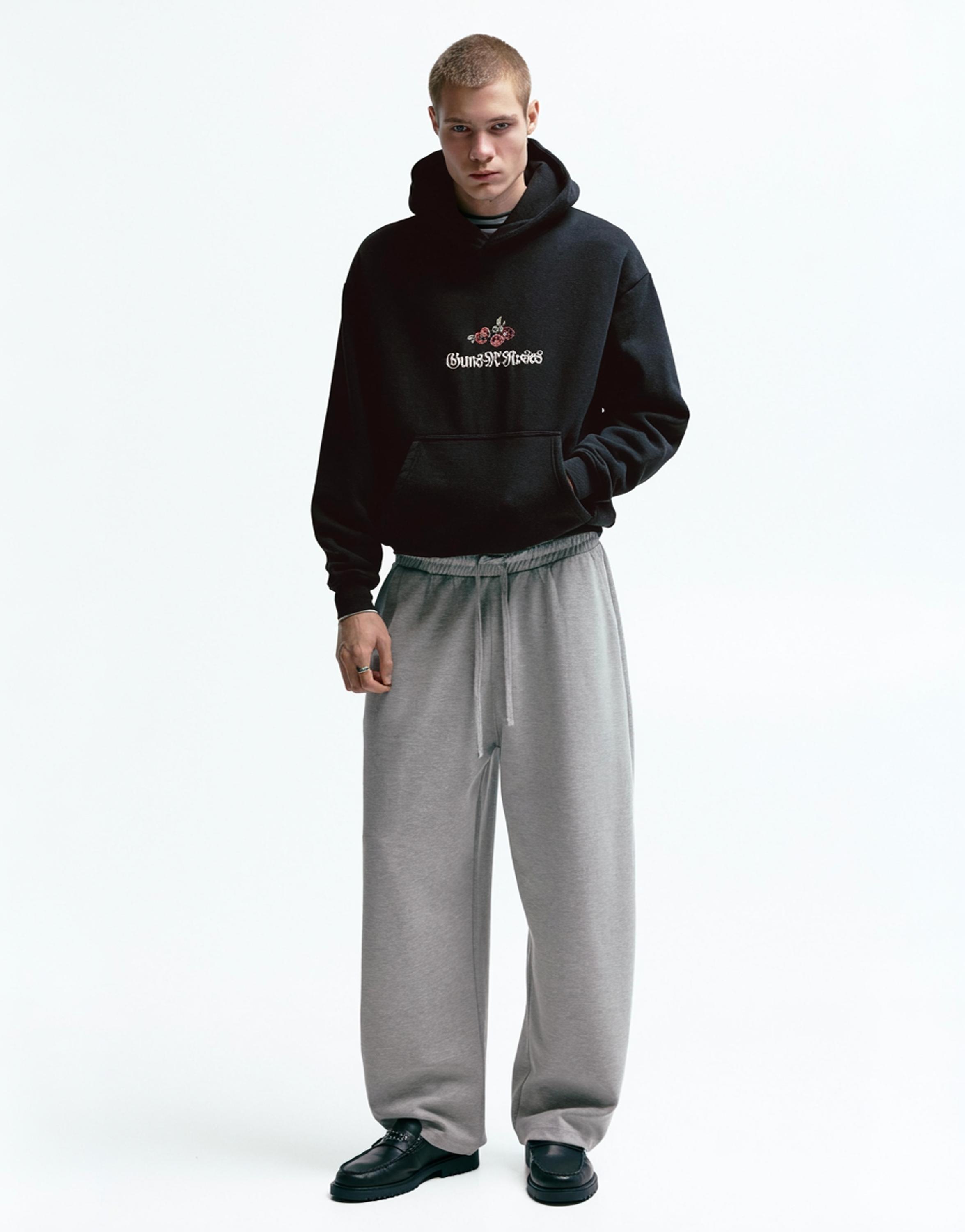 Guns N' Roses kapüşonlu sweatshirt - Görsel 13