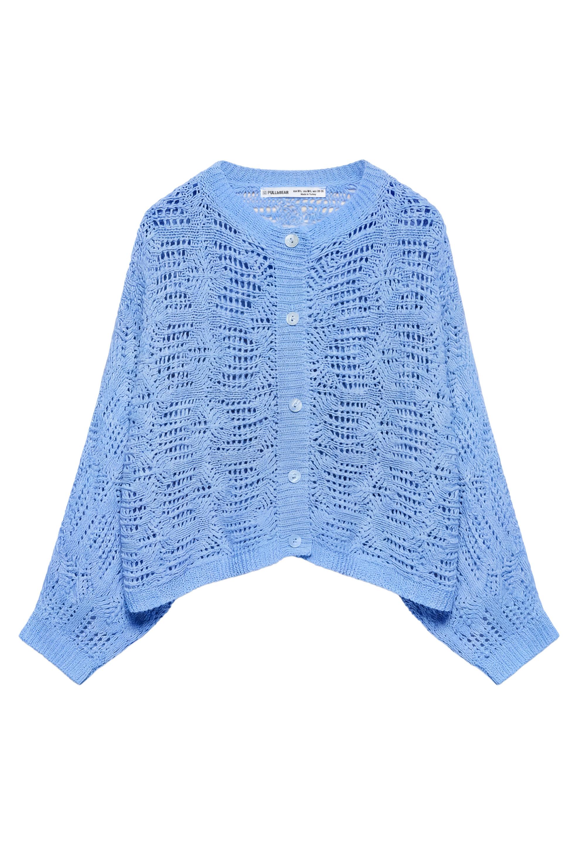 Ajurlu hırka - Görsel 5