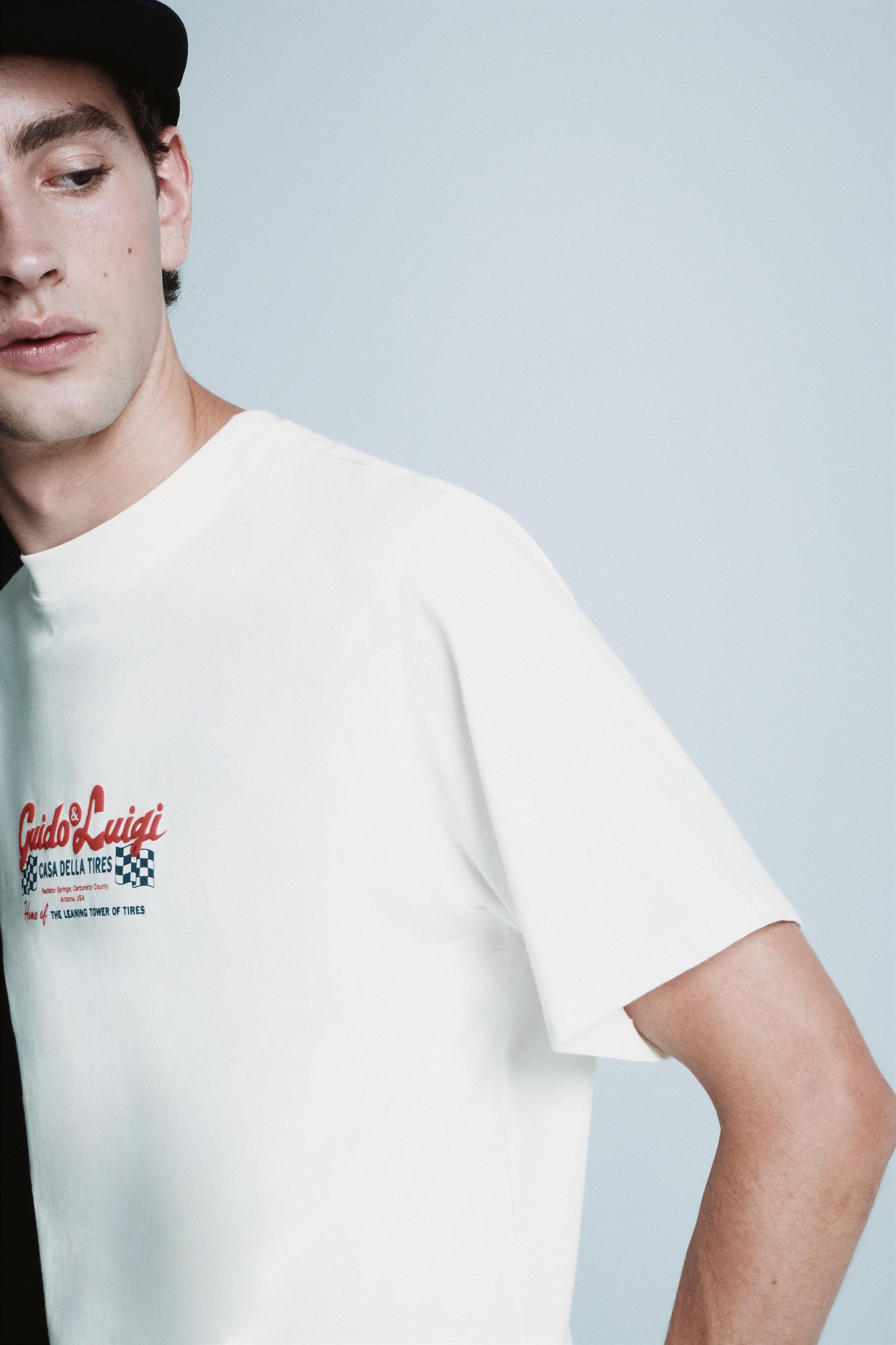 Cars regular fit T-shirt — Off white