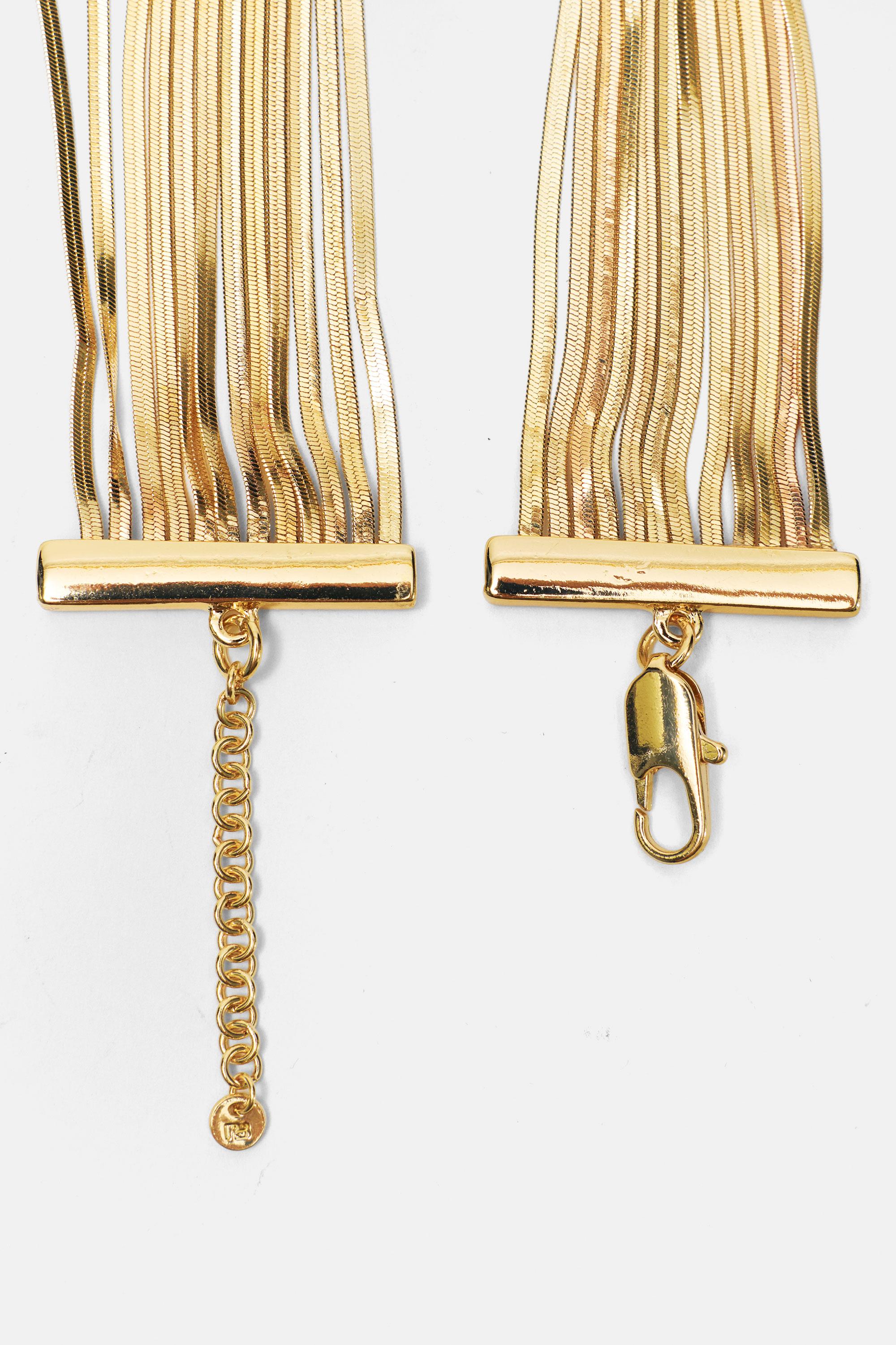 Multi-strand necklace — Gold
