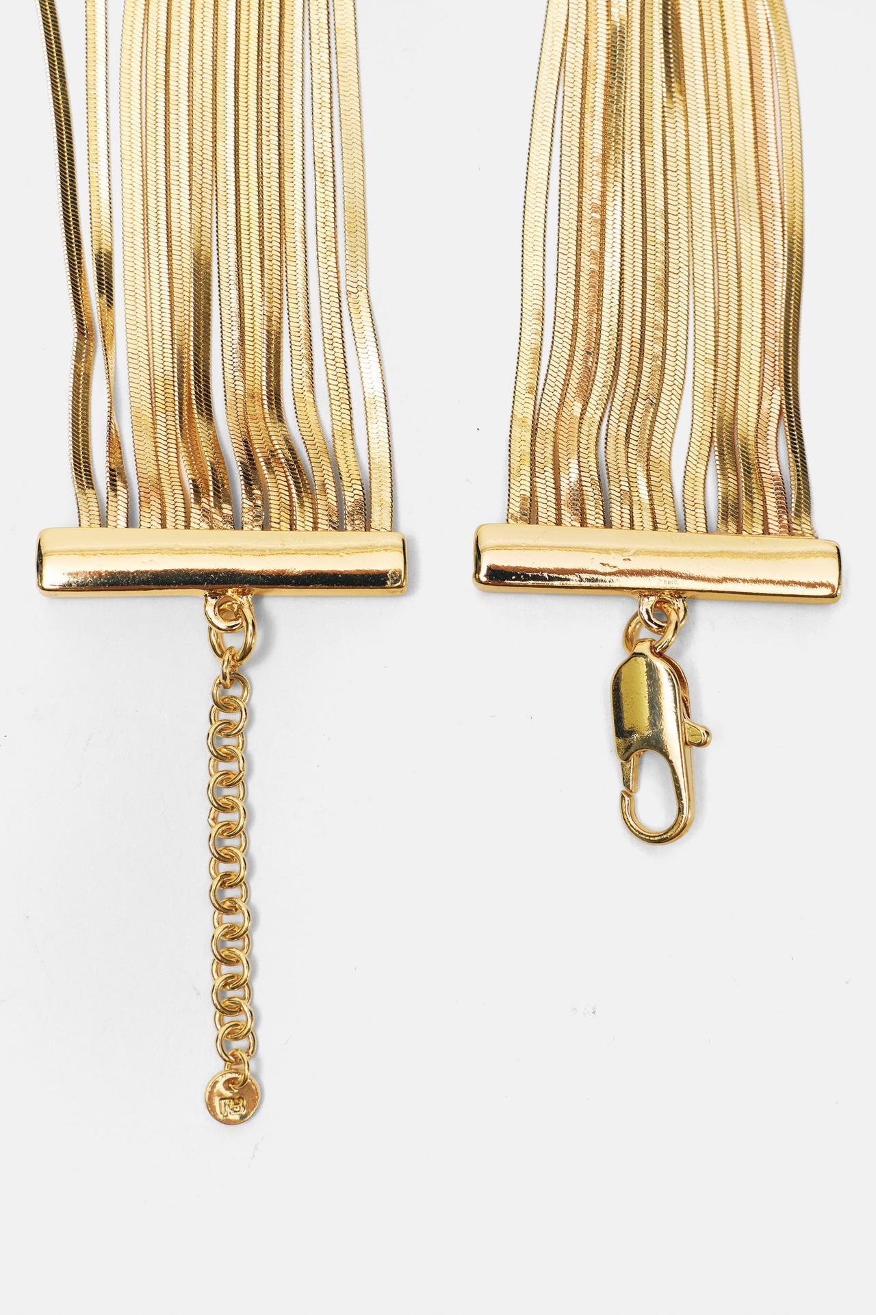 Multi-strand necklace — Gold