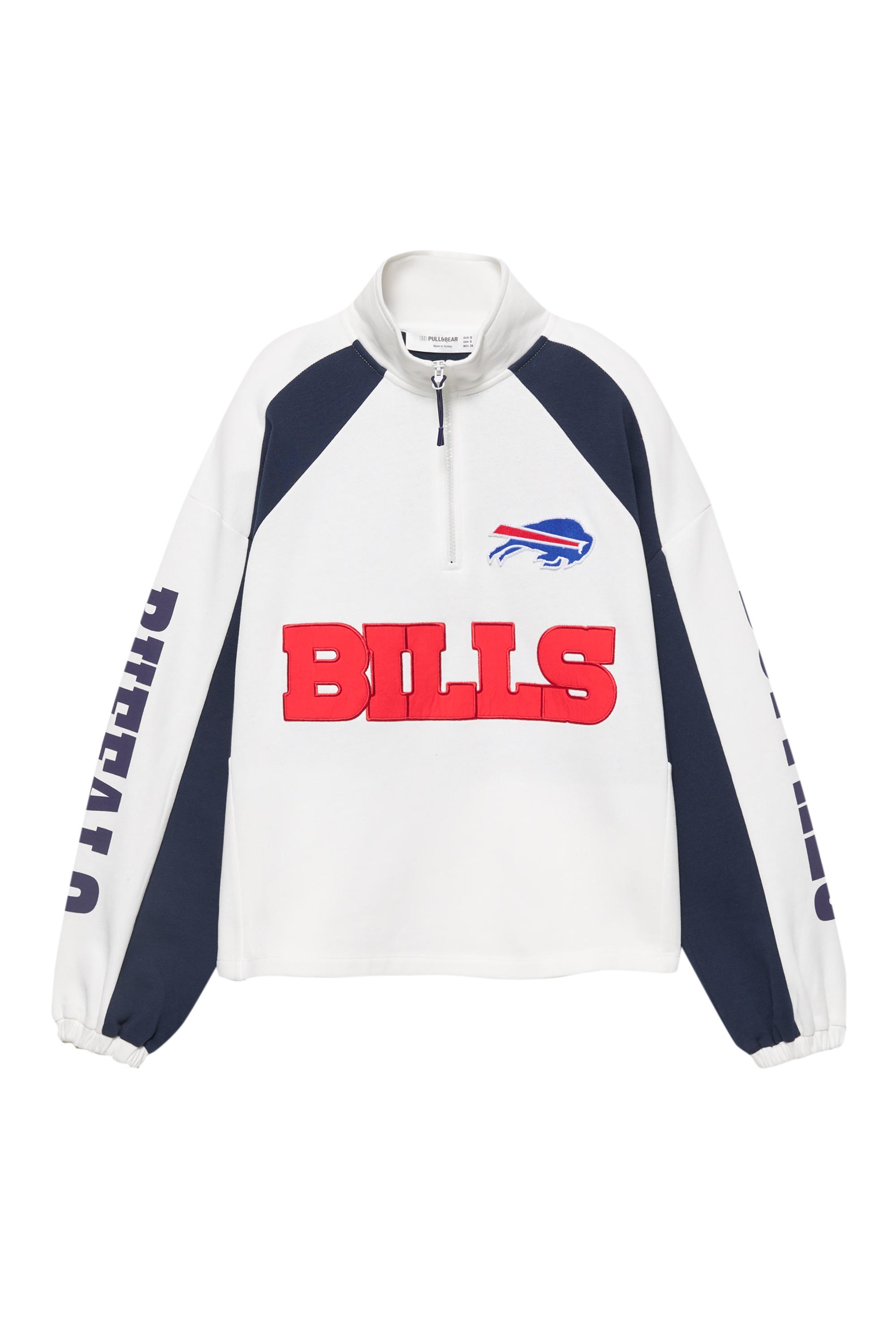 Fermuarlı NFL Bills sweatshirt - Görsel 21