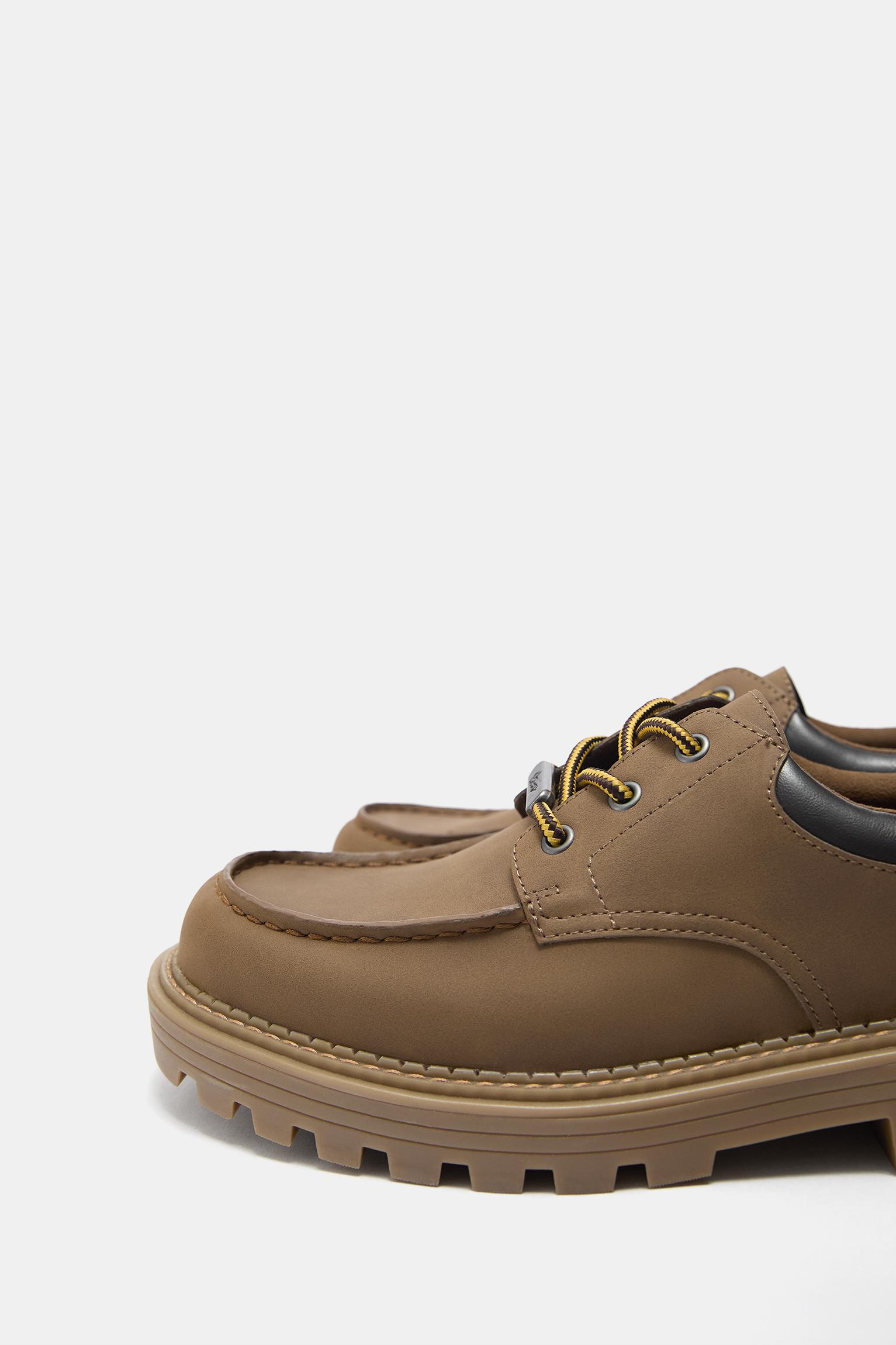 STWD boat shoes — Brown