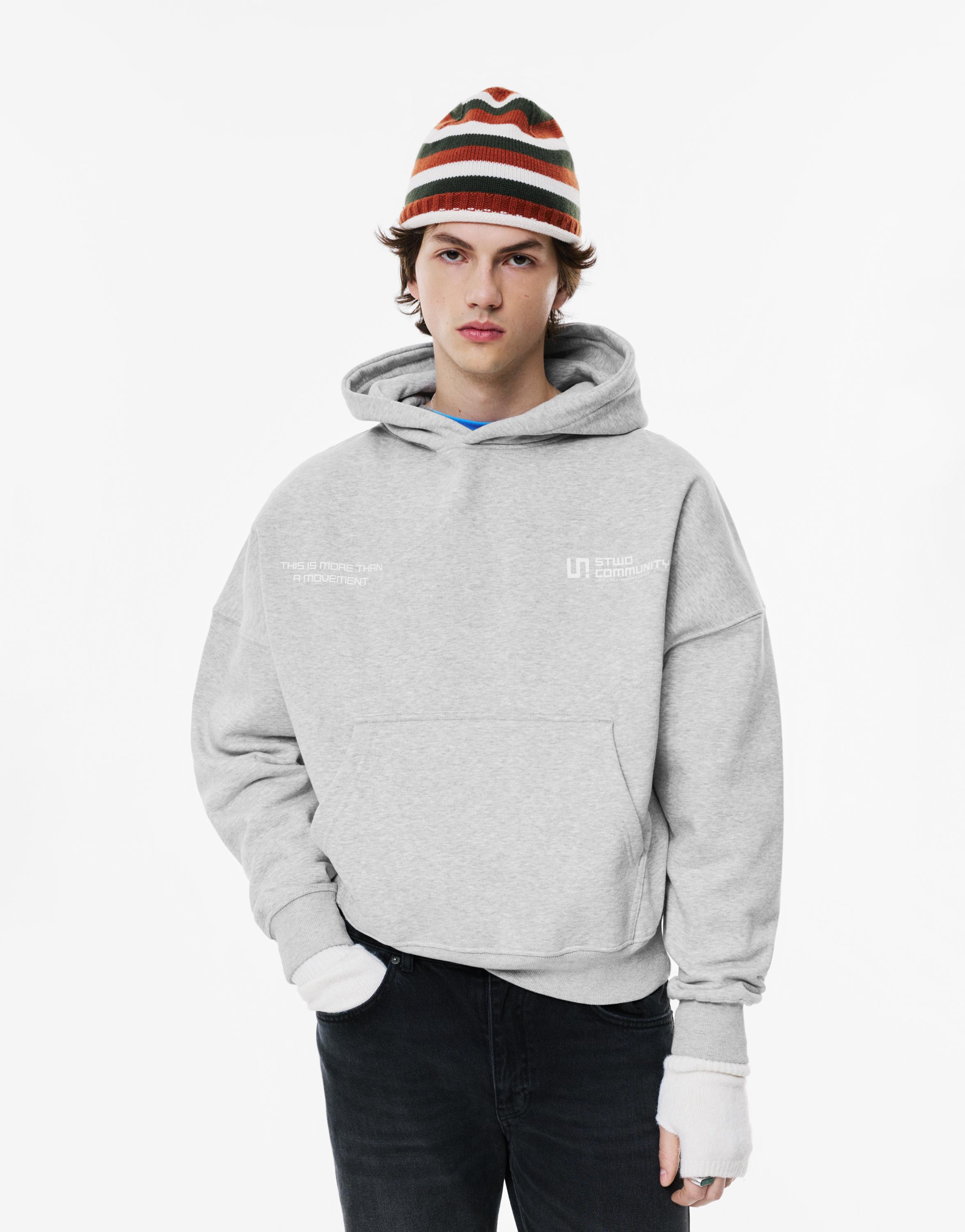 STWD kapüşonlu sweatshirt