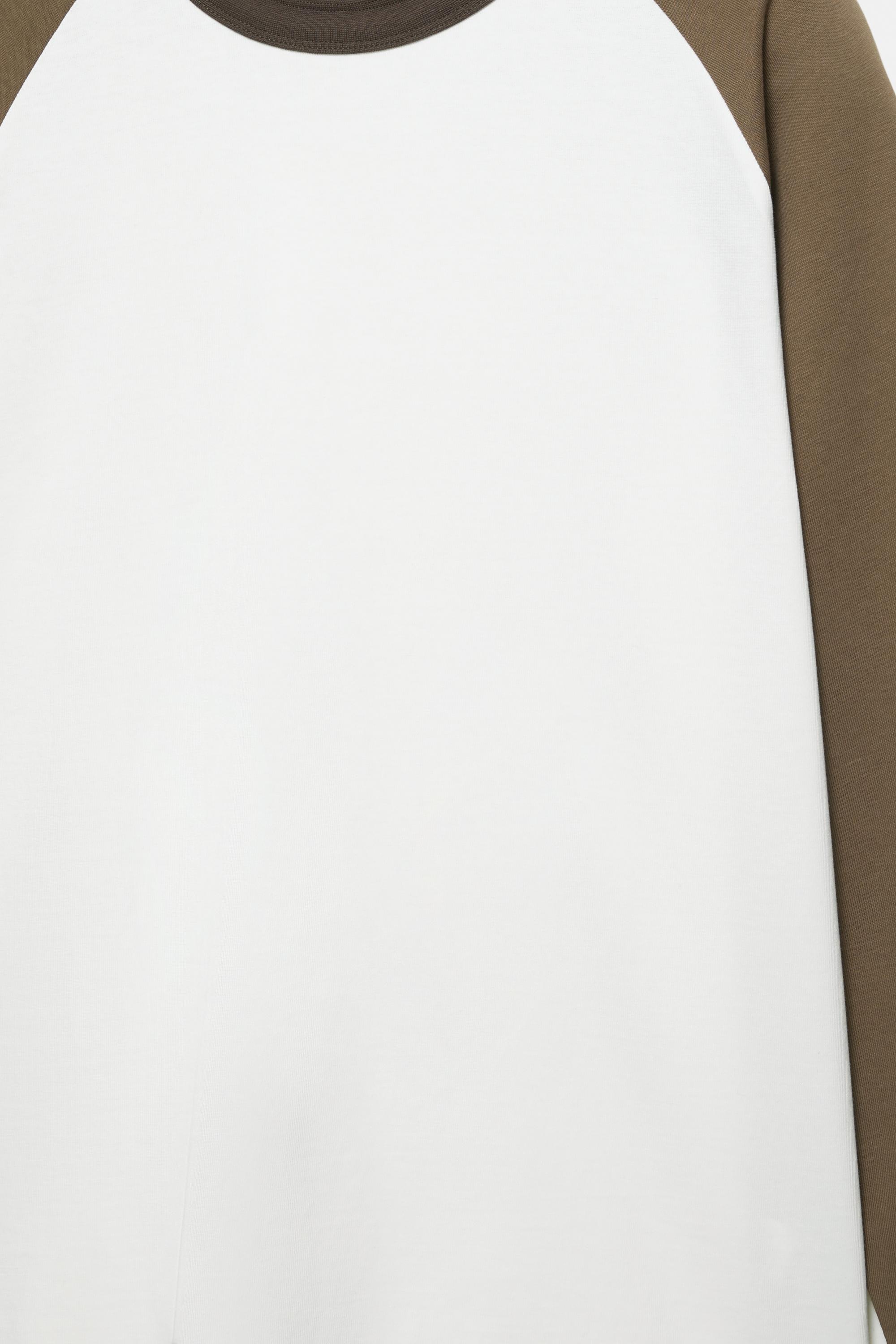 Reglan kol uzun kollu t-shirt - Görsel 5