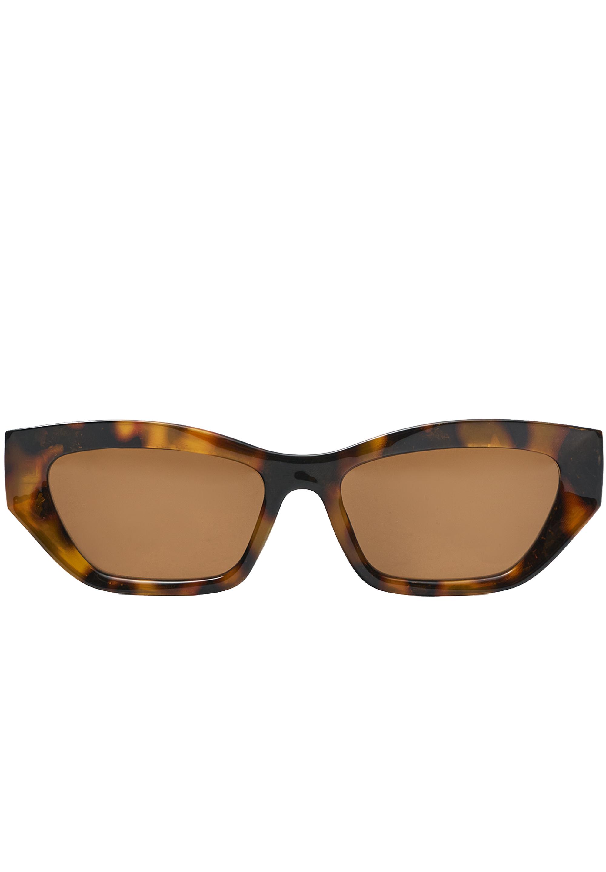 Cat eye sunglasses — Brown