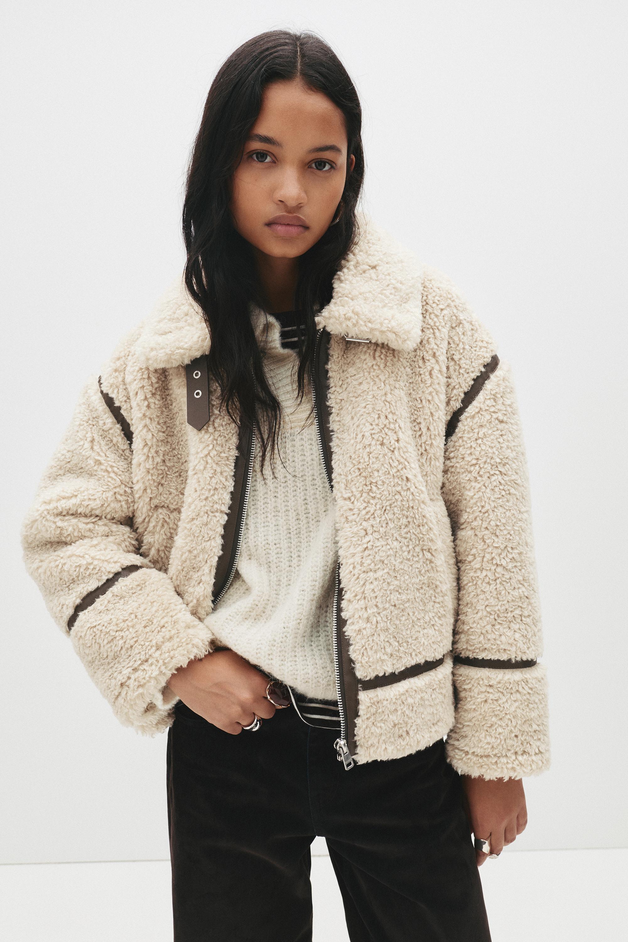 専用 新品 Reversible Faux Shearling REVERSIBLE FAUX SHEARLING