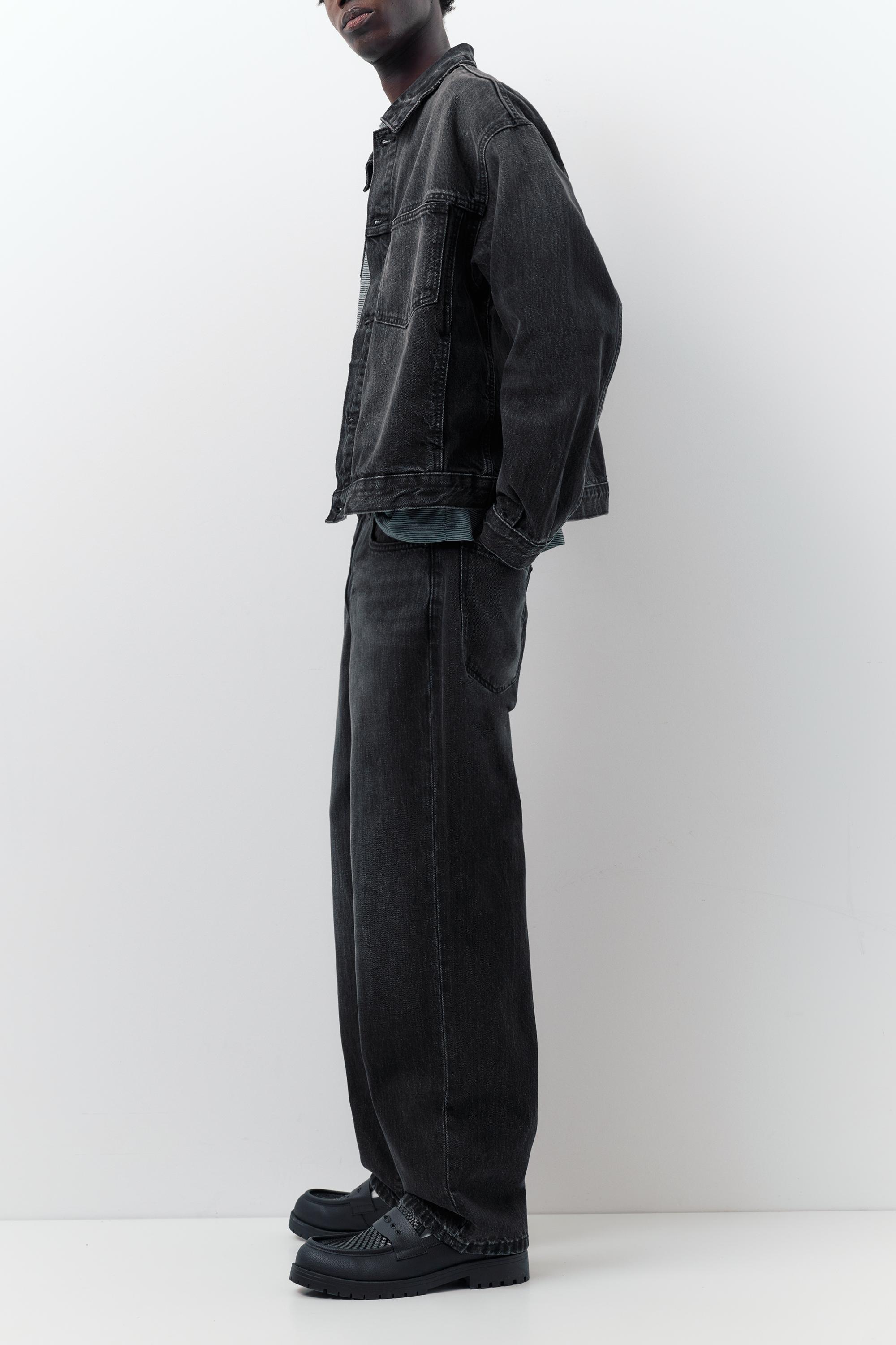 Baggy jeans — Faded black