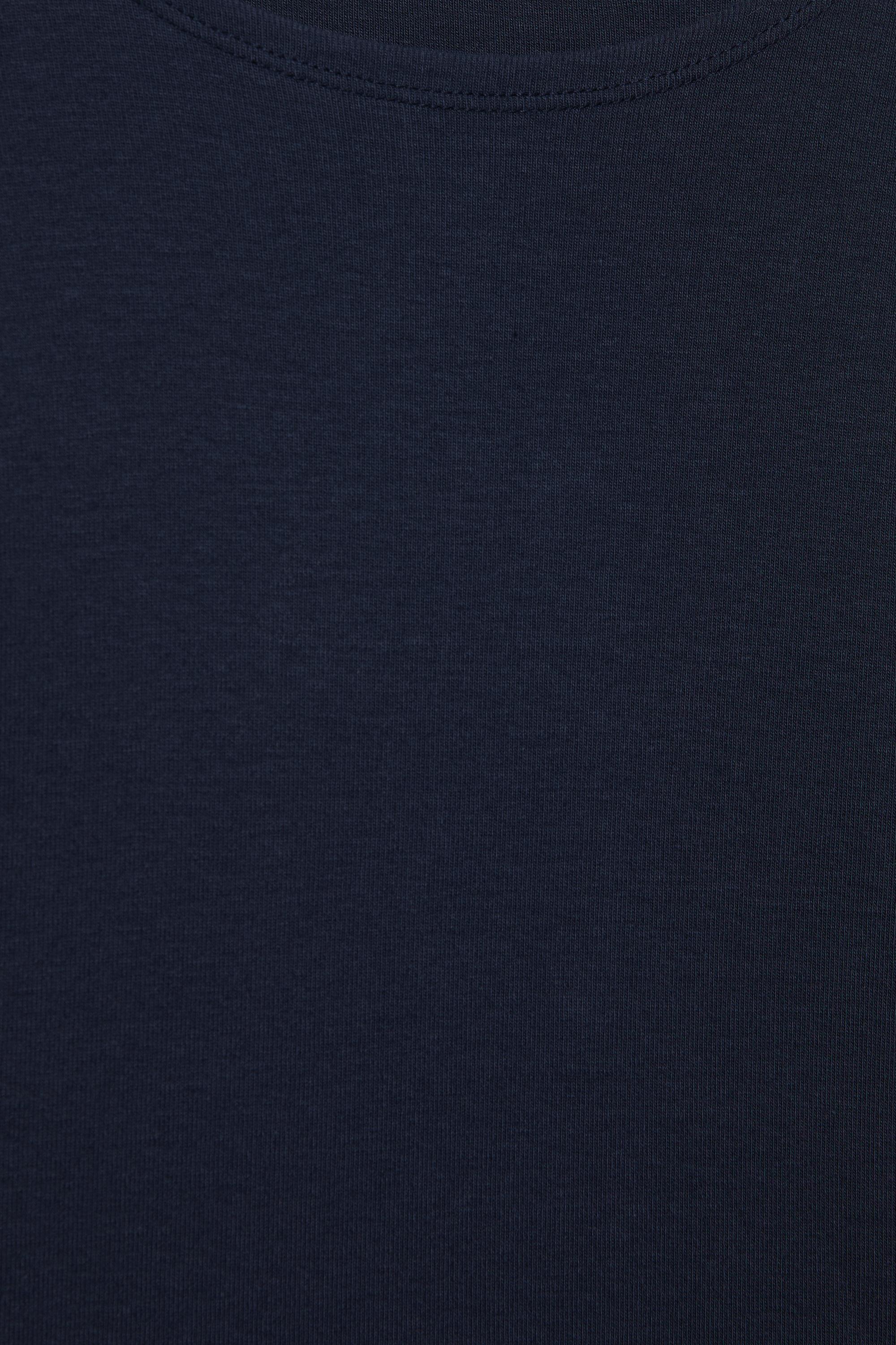 Fitted short sleeve T-shirt — Navy