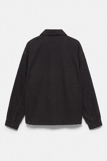 Zip overshirt — Black 6