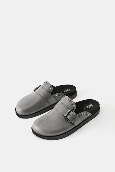 Studded clogs — Grey 3