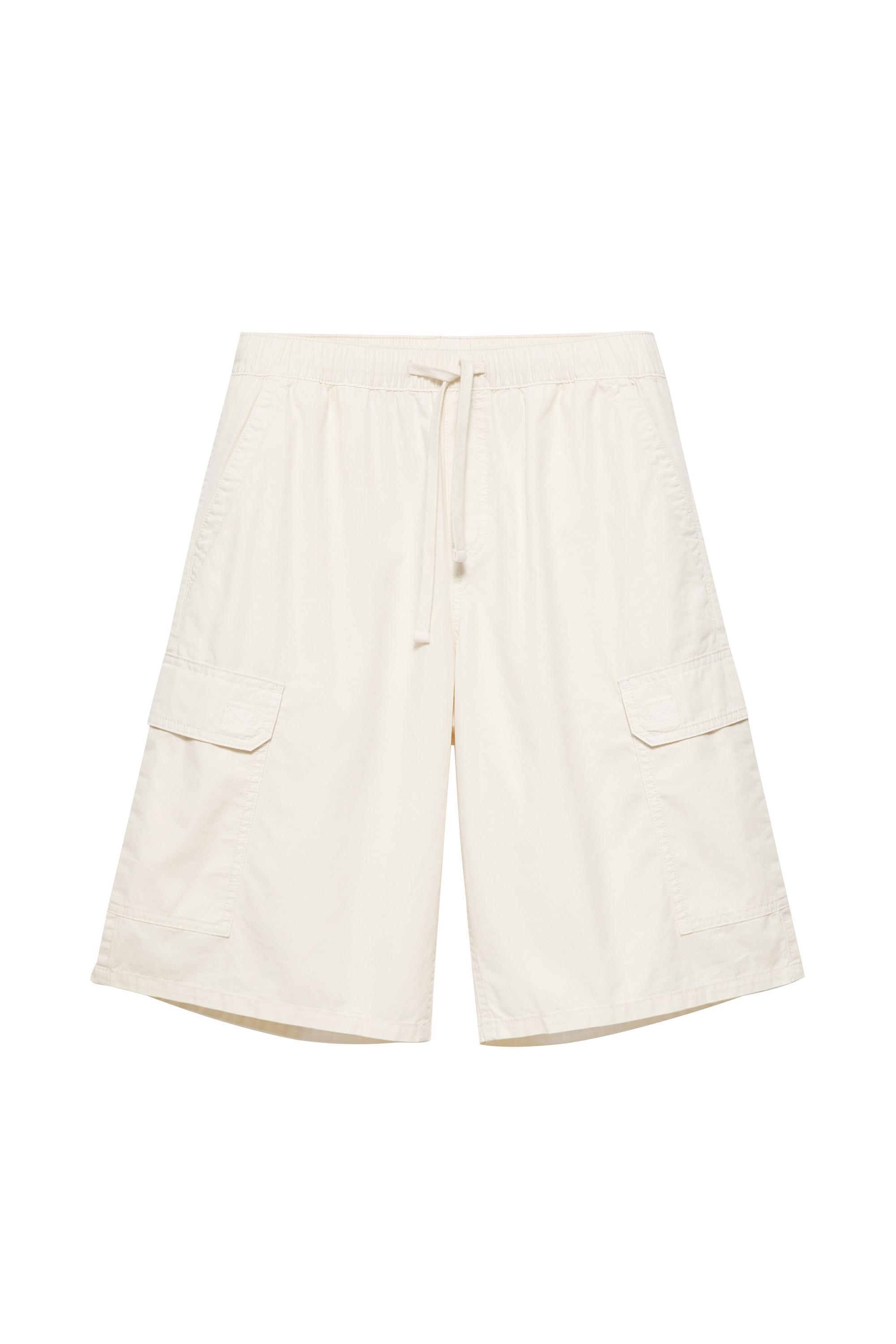 Pull&Bear Kargo bermuda şort görsel 4