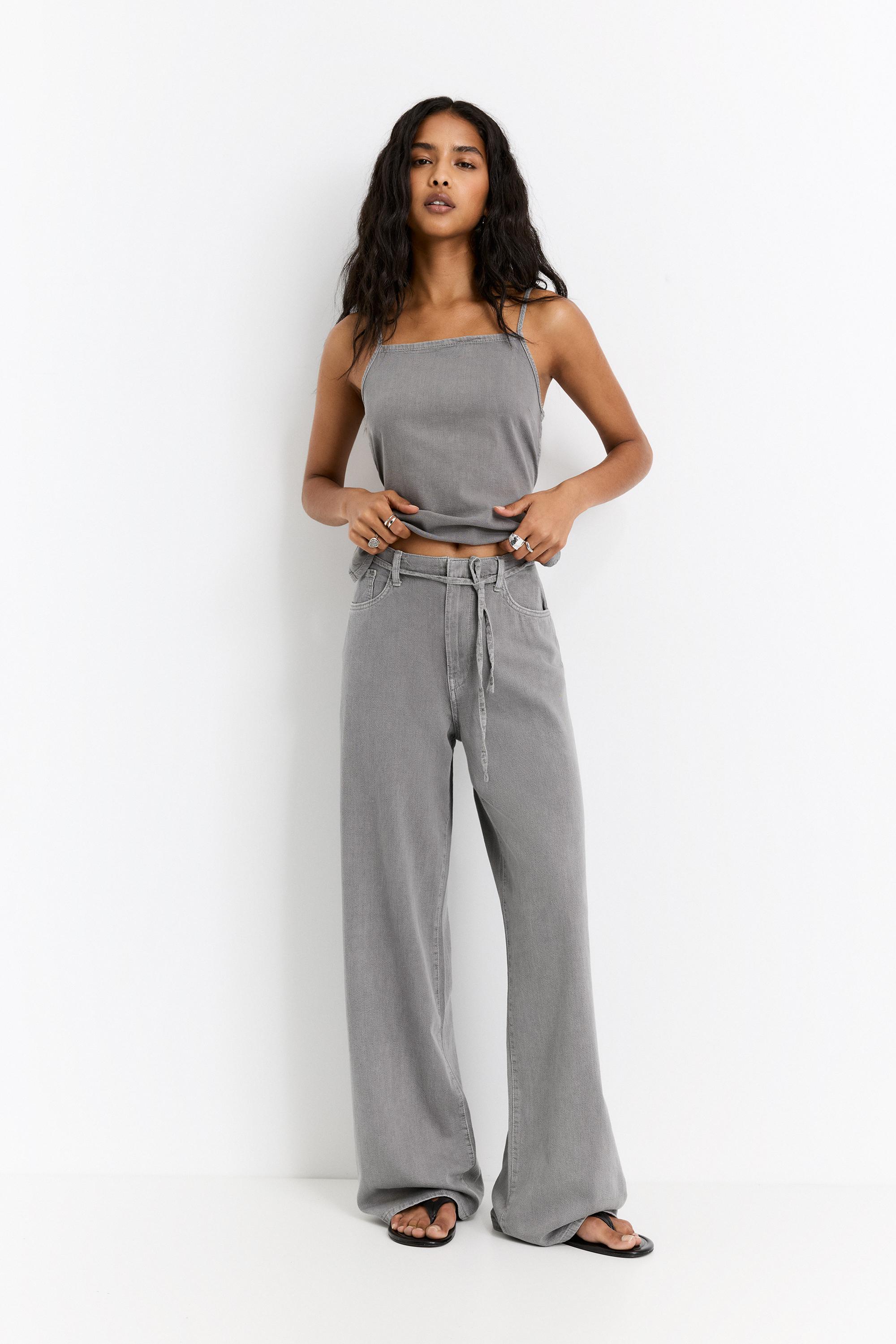 Baggy-Jeans Mit Kordel