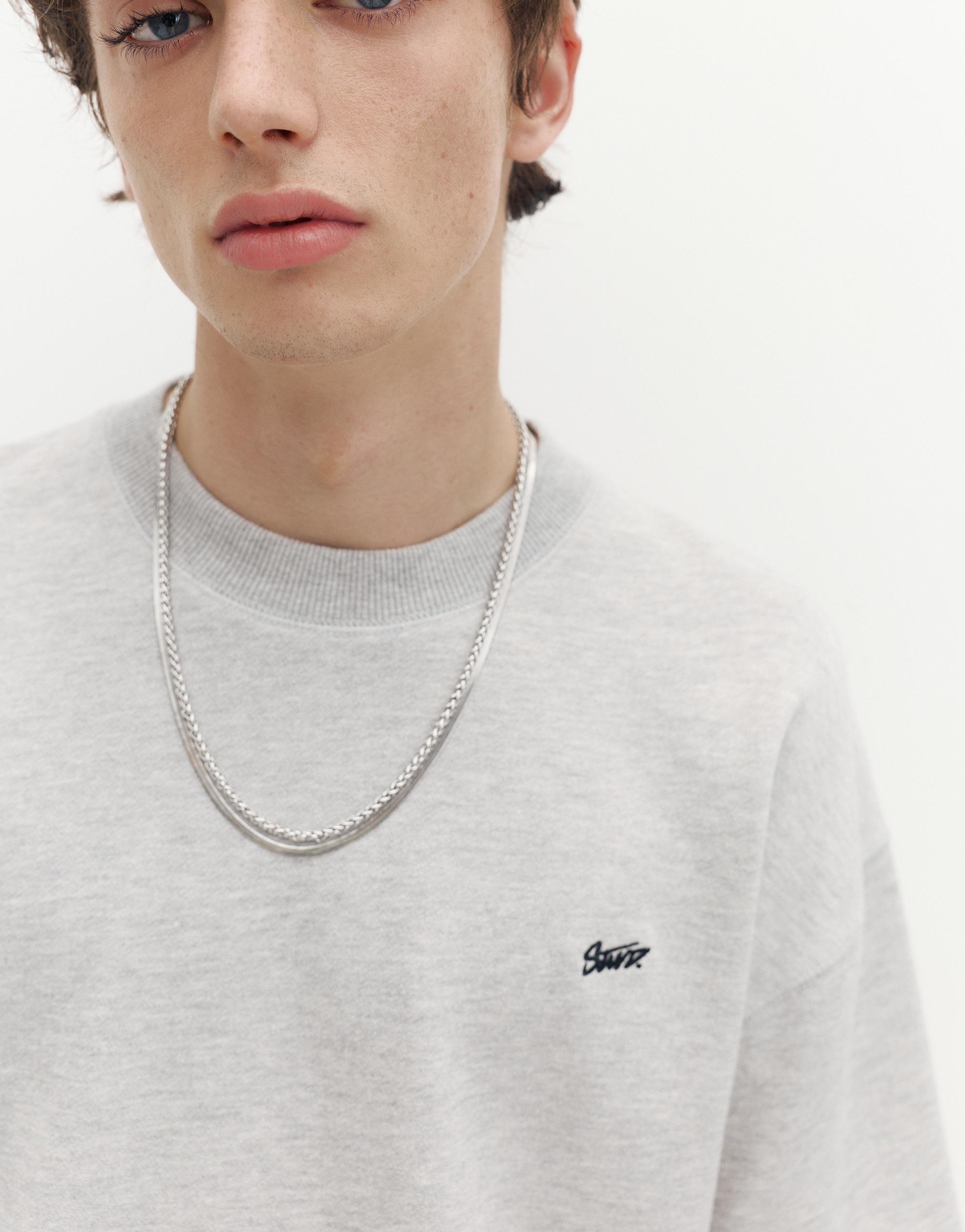 Kısa kollu logolu sweatshirt - Görsel 133