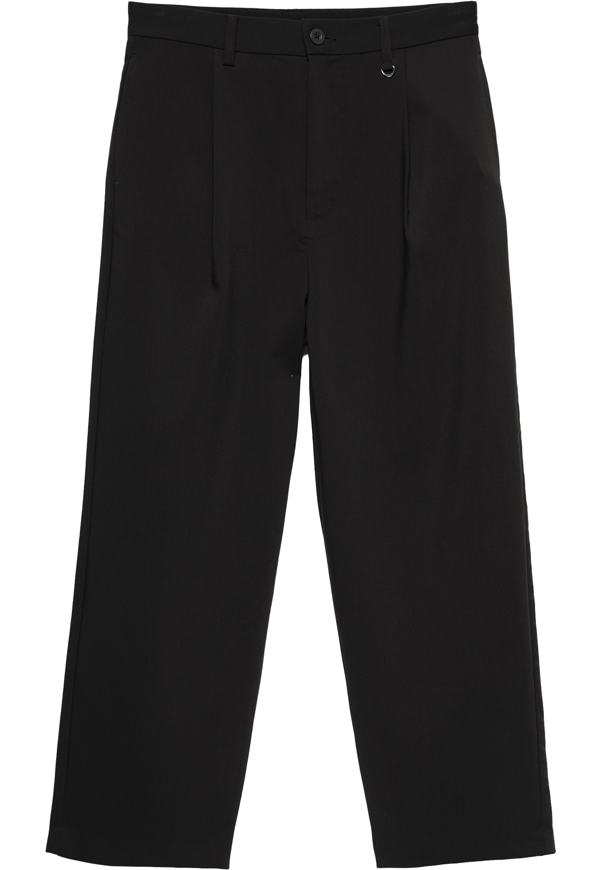 Tailored darted trousers — Black