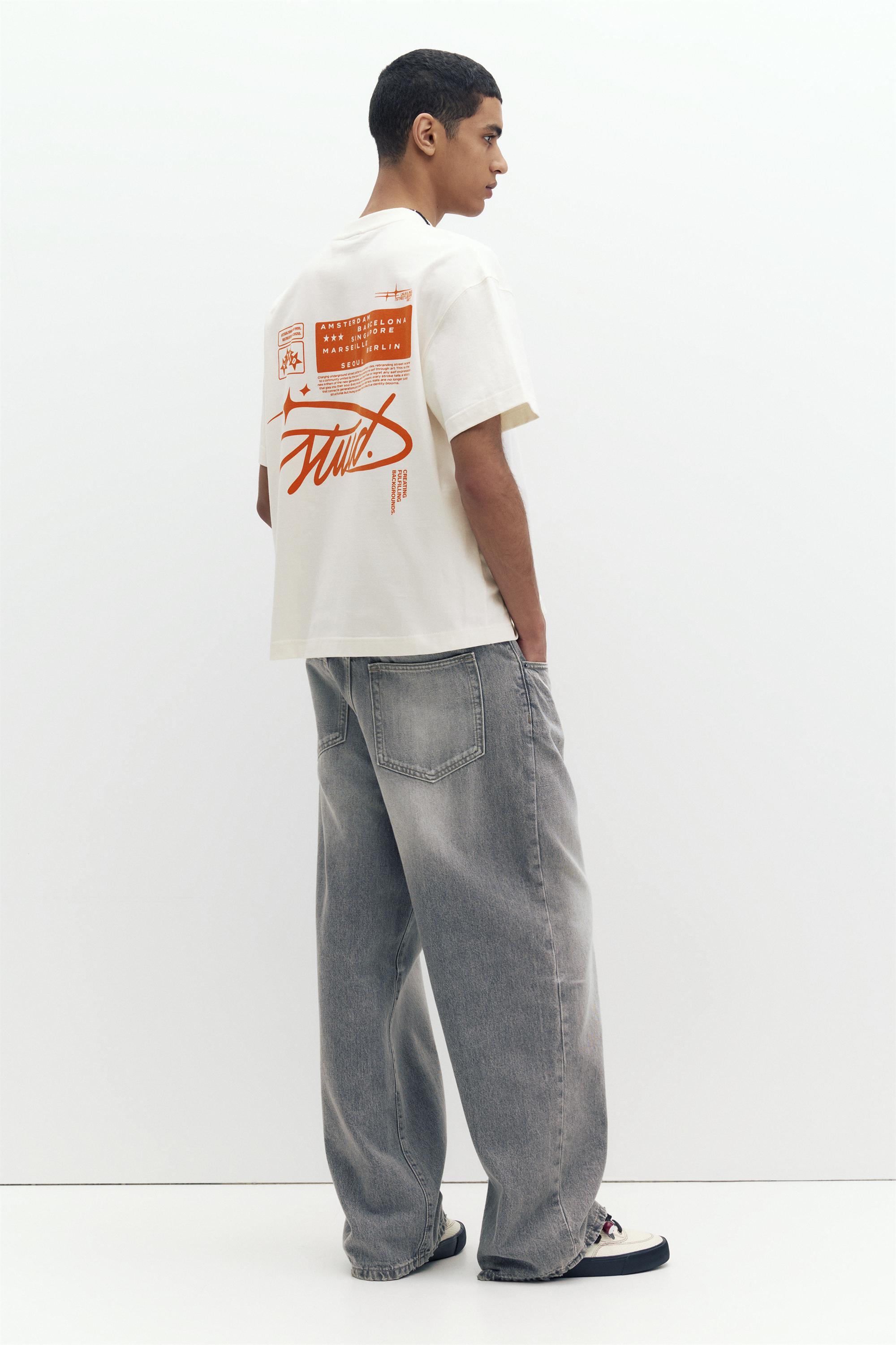 STWD beyaz t-shirt - Görsel 8