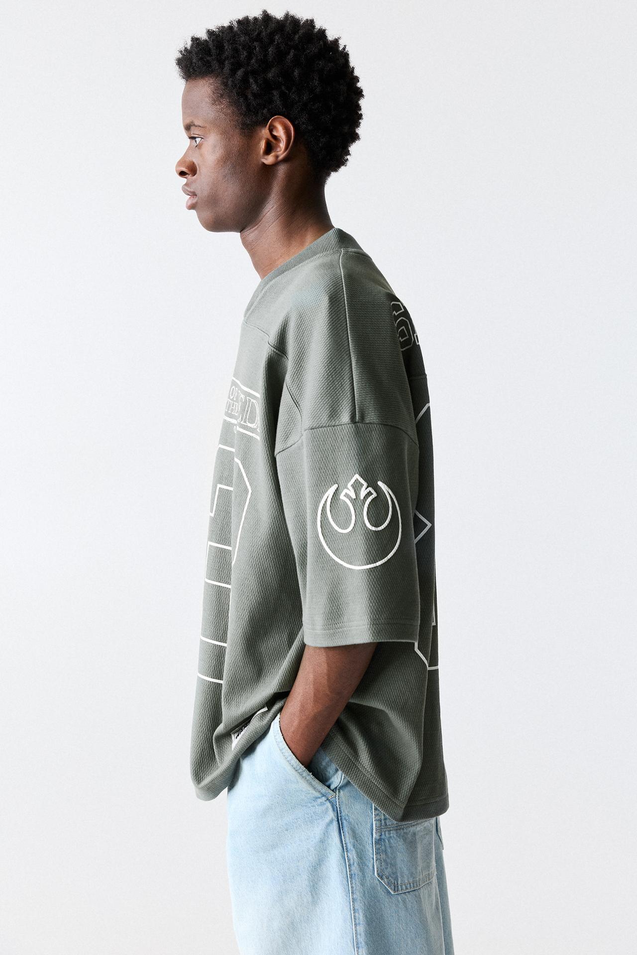 Star Wars mesh fabric T-shirt