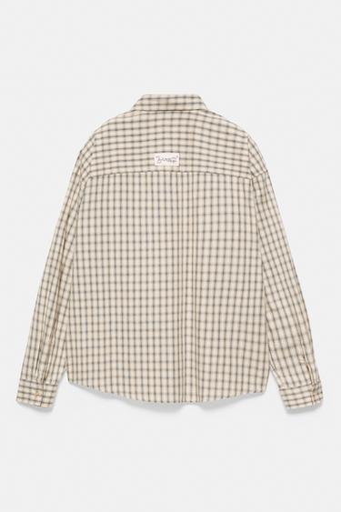Long sleeve check shirt — Vanilla 8
