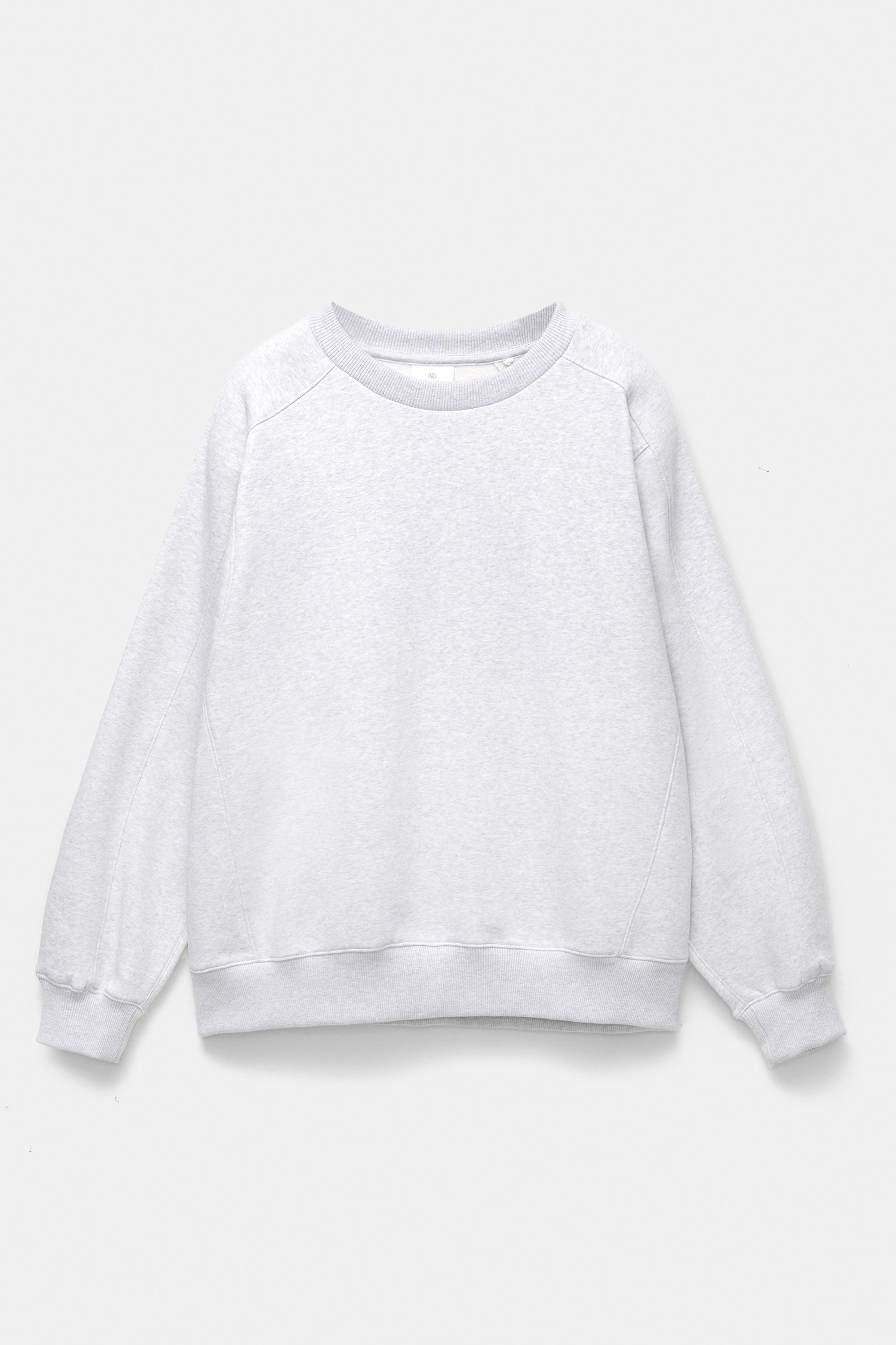 Oversize fleece sweatshirt