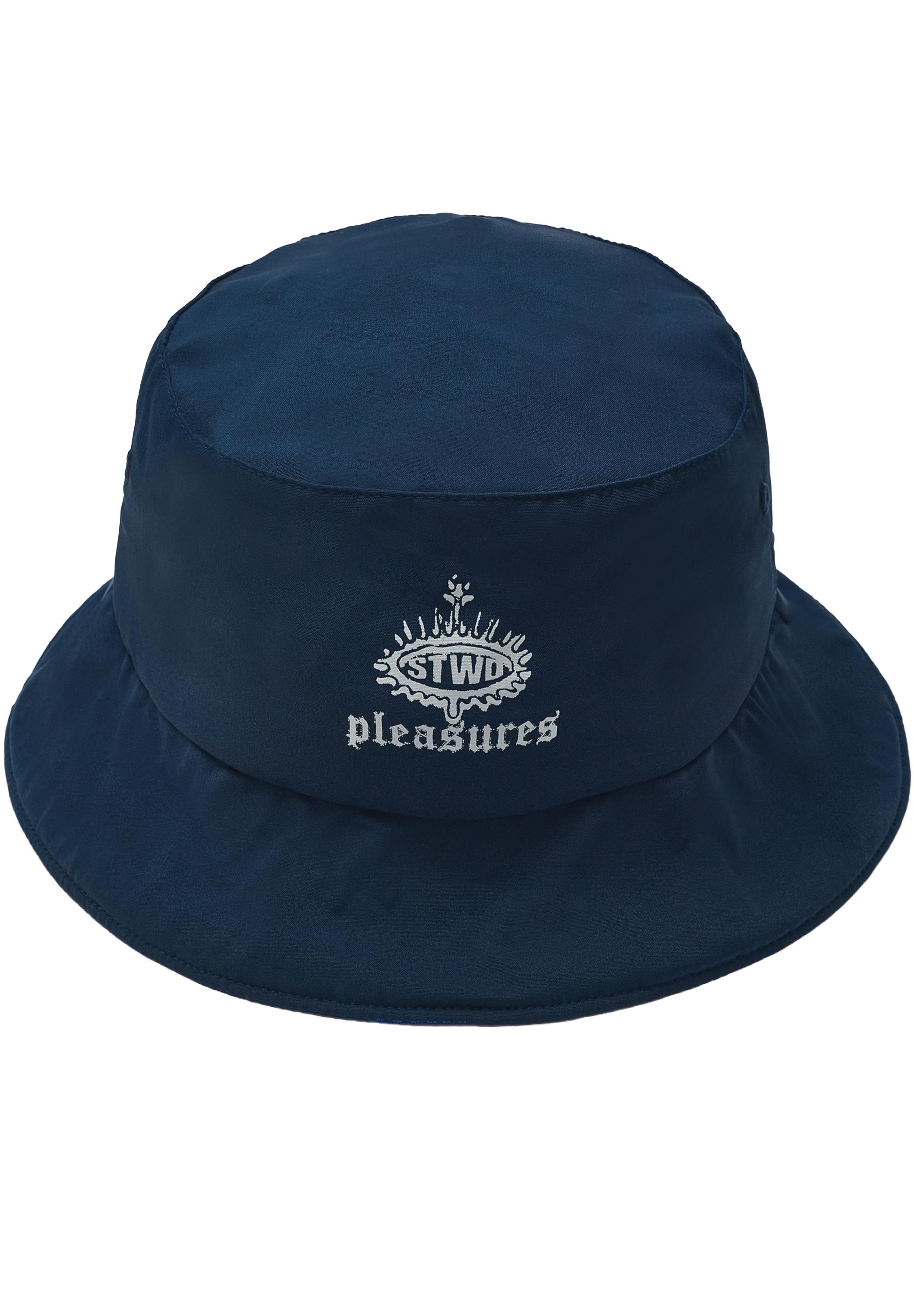 Pleasures x STWD bucket hat — Navy