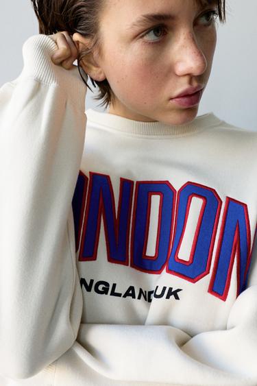 Graphic round neck sweatshirt — Ice 3