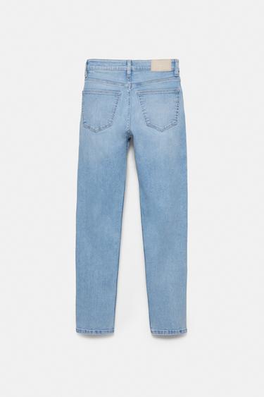 High-waist skinny jeans — Sky blue 8