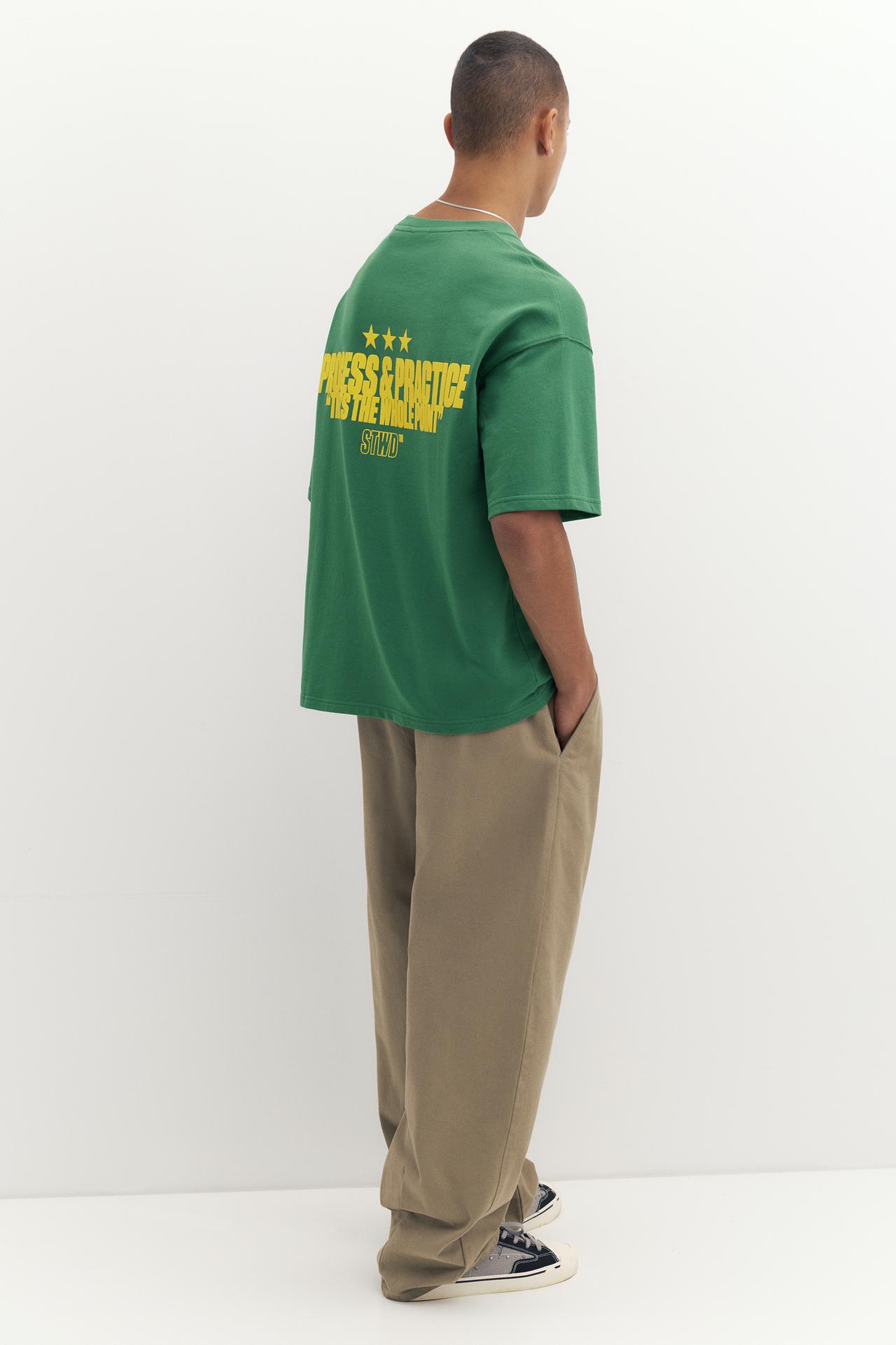 Short sleeve STWD sweatshirt — Green