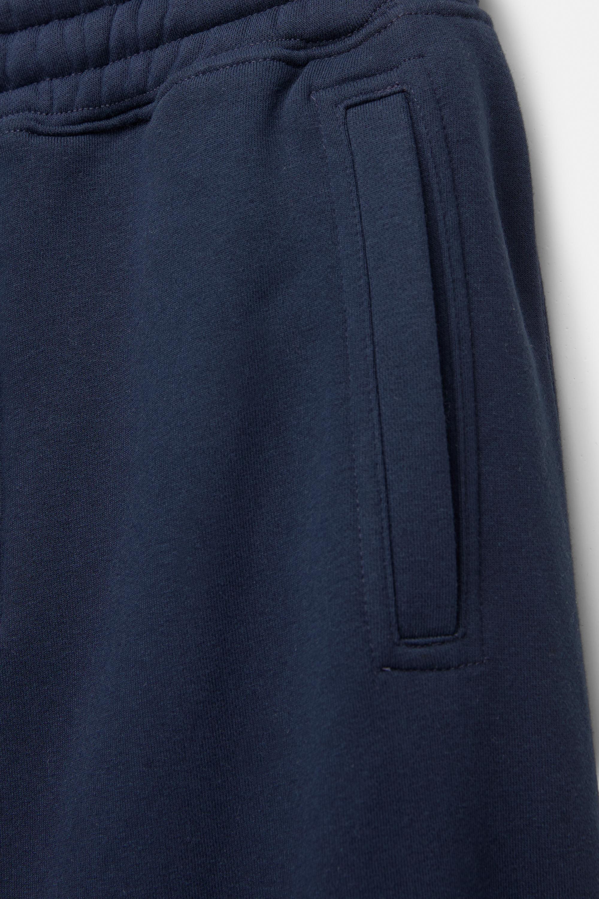 Basic baggy tracksuit bottoms — Navy