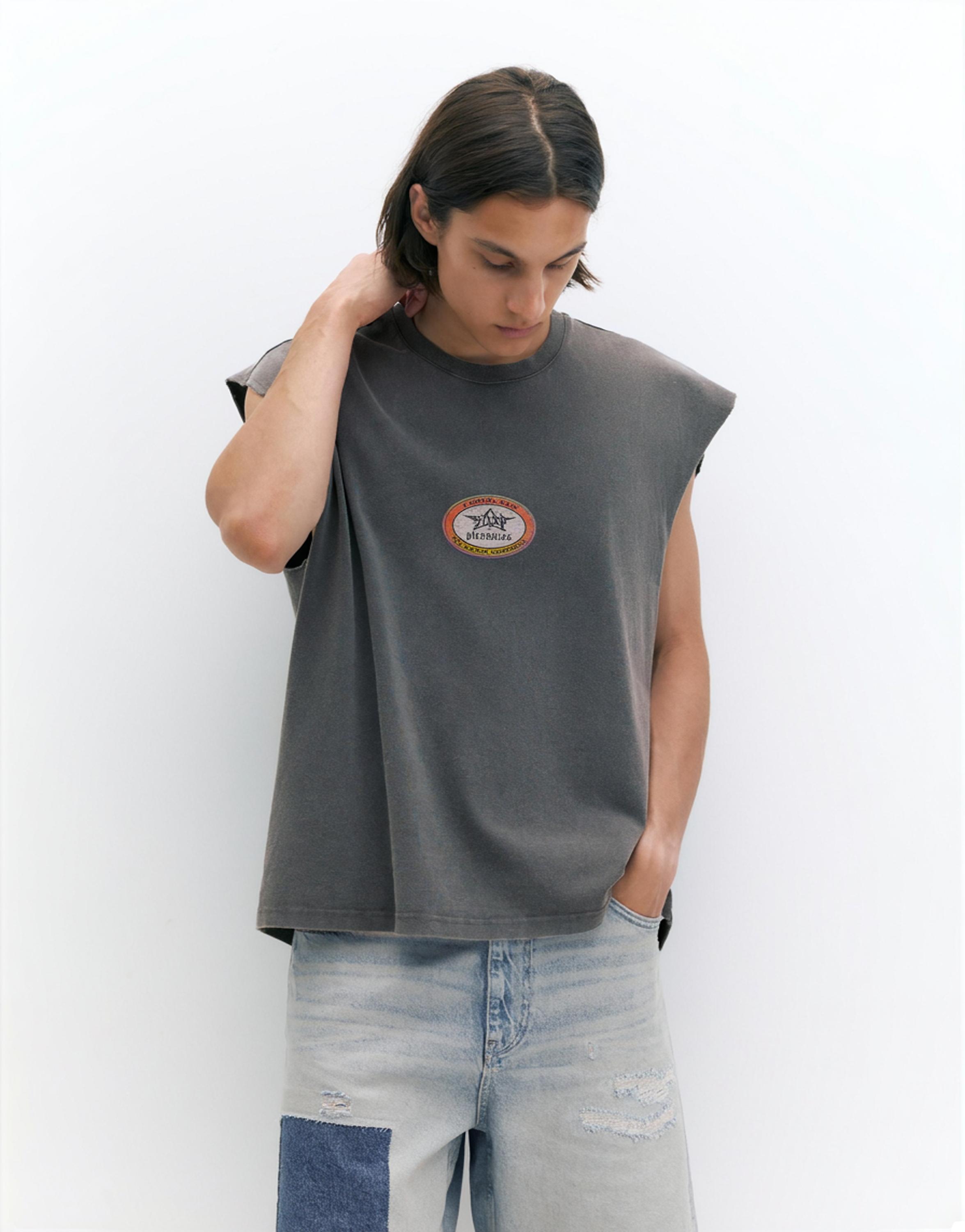 Pleasures x STWD tank top — Grey