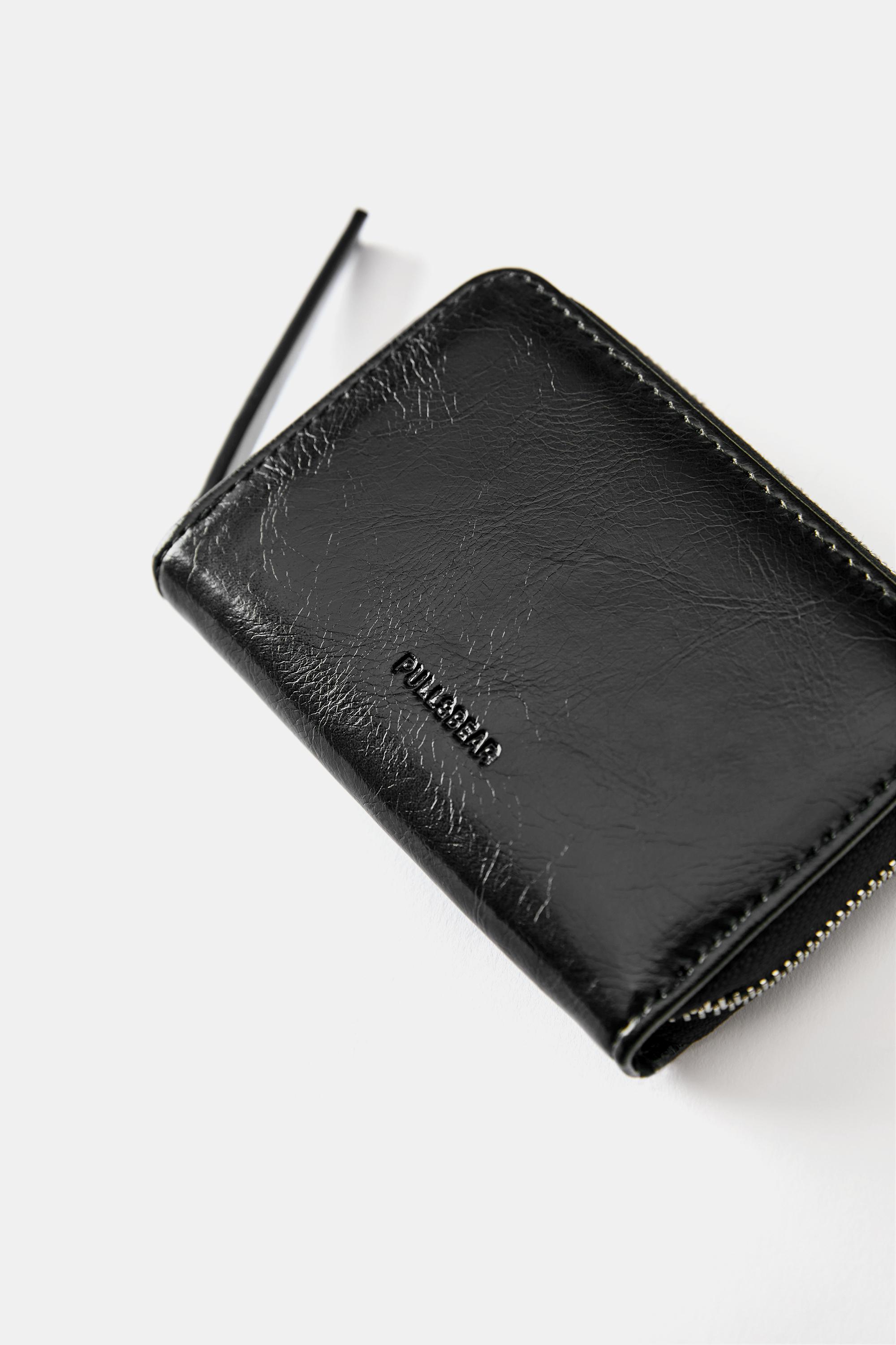 Plain wallet — Black