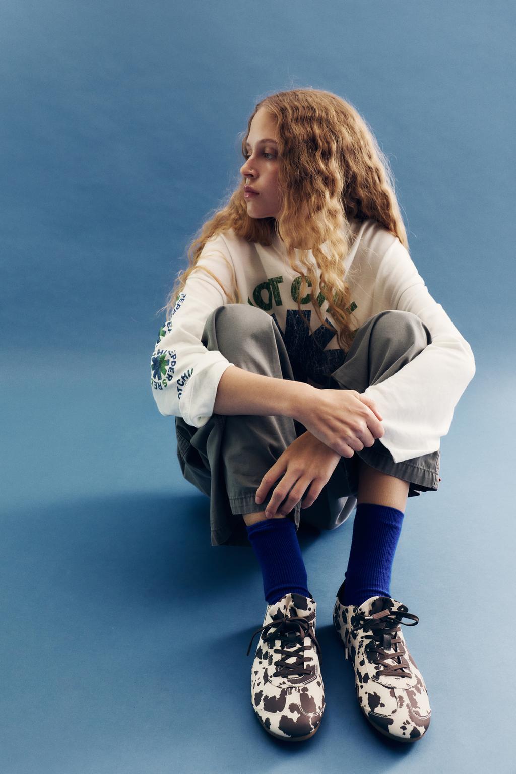 Zapatillas nylon animal print PULL&BEAR