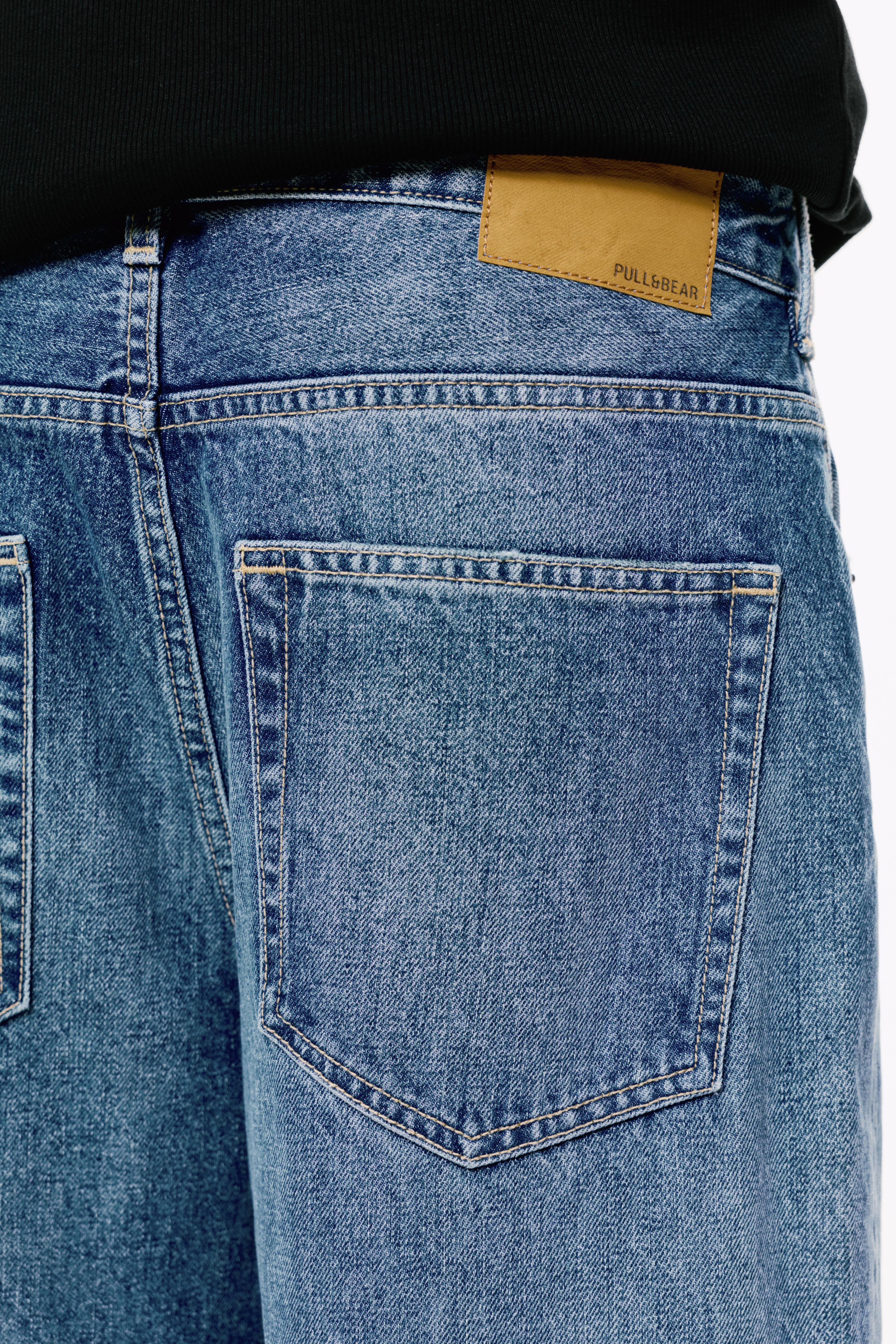 Baggy jeans — Medium blue