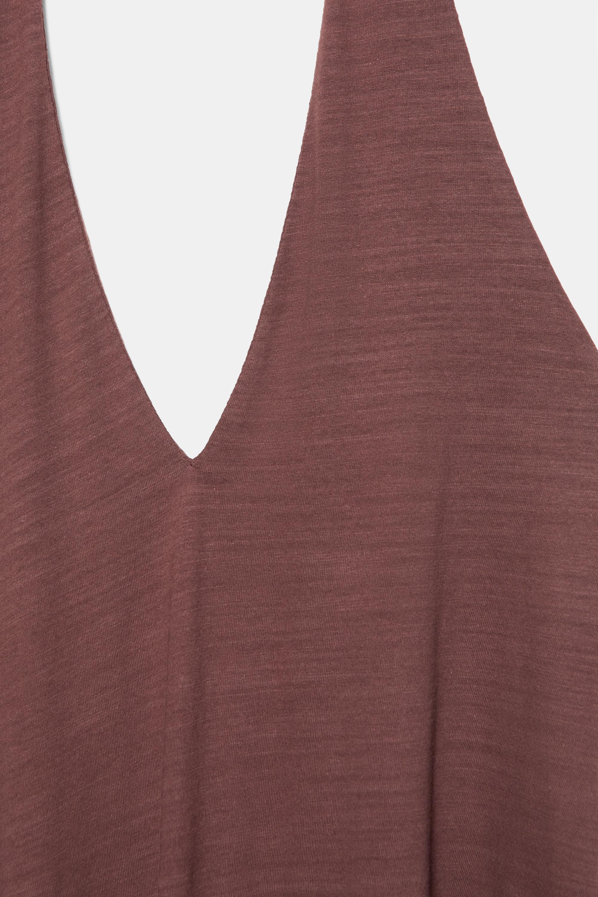 Halter midi elbise - Görsel 3