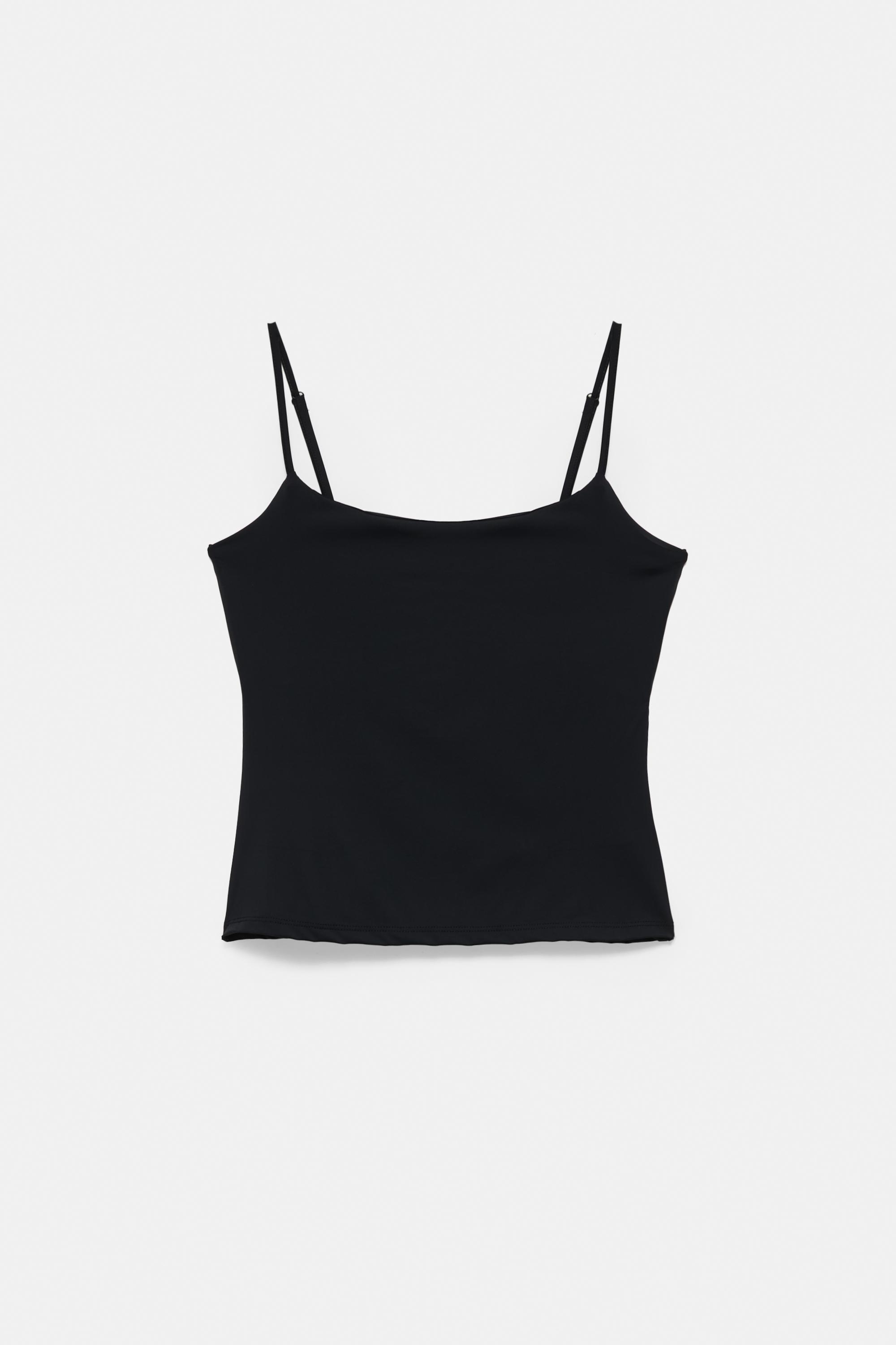 Basic top with adjustable straps — Black