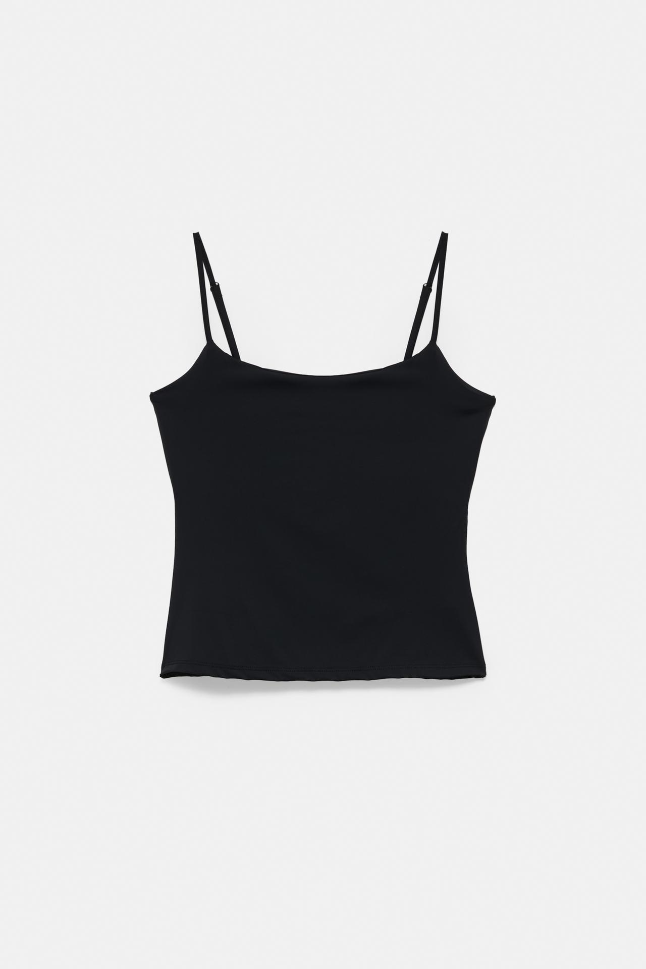 Basic top with adjustable straps — Black
