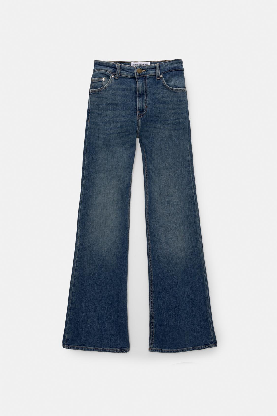 Bear Store Vaqueros Campana Pull And Bear Womens Jeans Jeans Flare