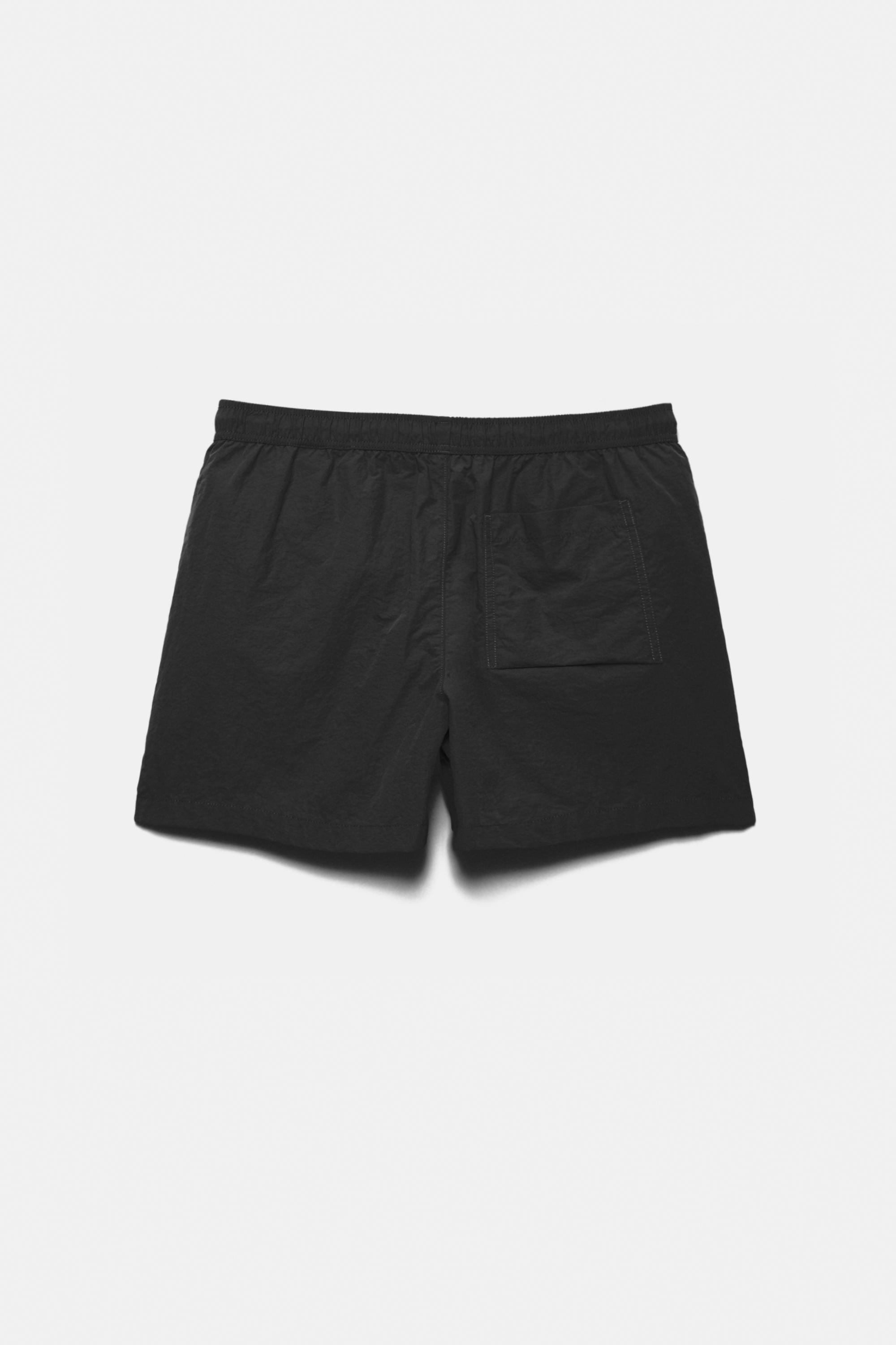 Regular fit swim shorts — Black