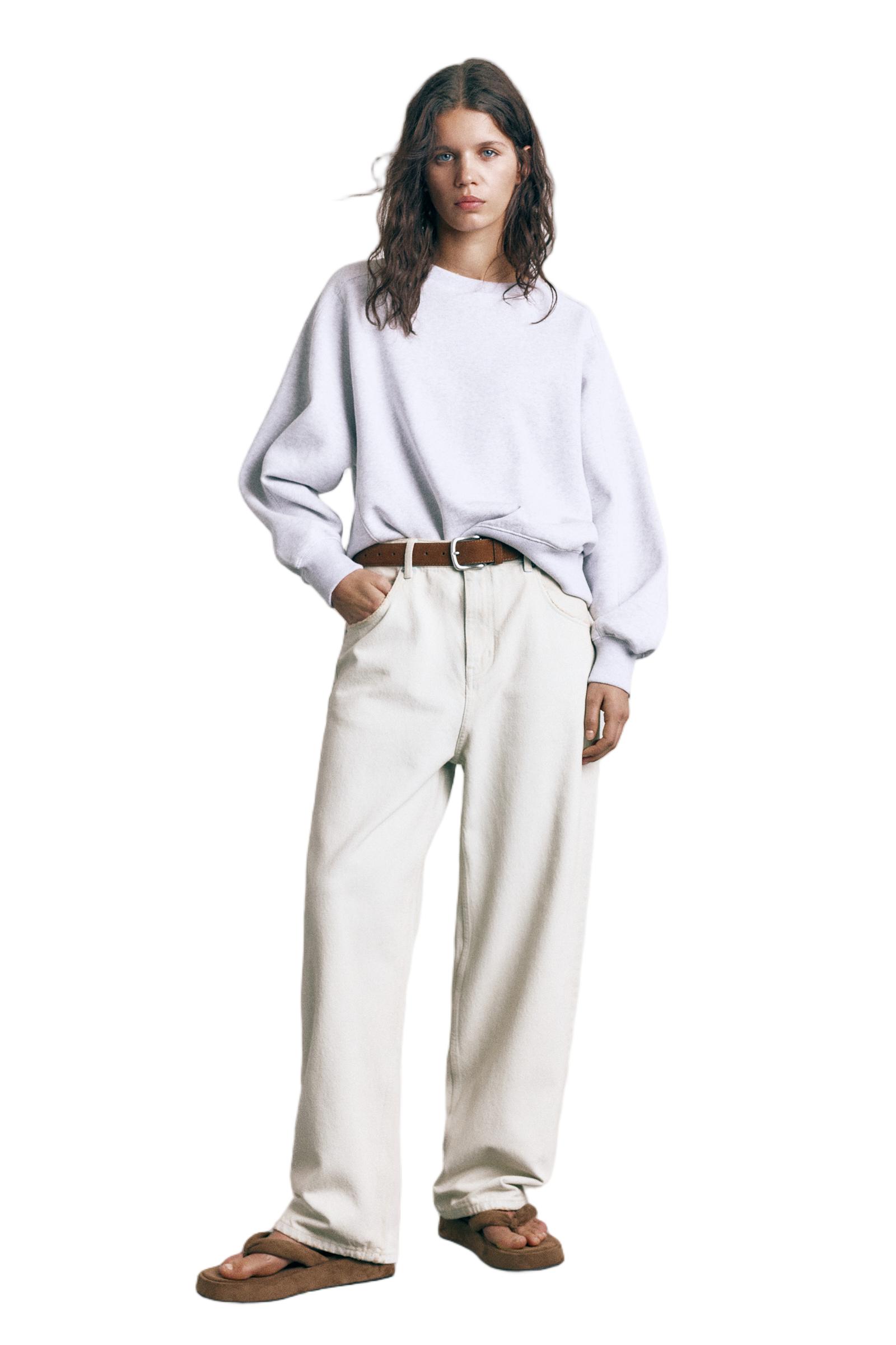 Oversize polar sweatshirt - Görsel 14