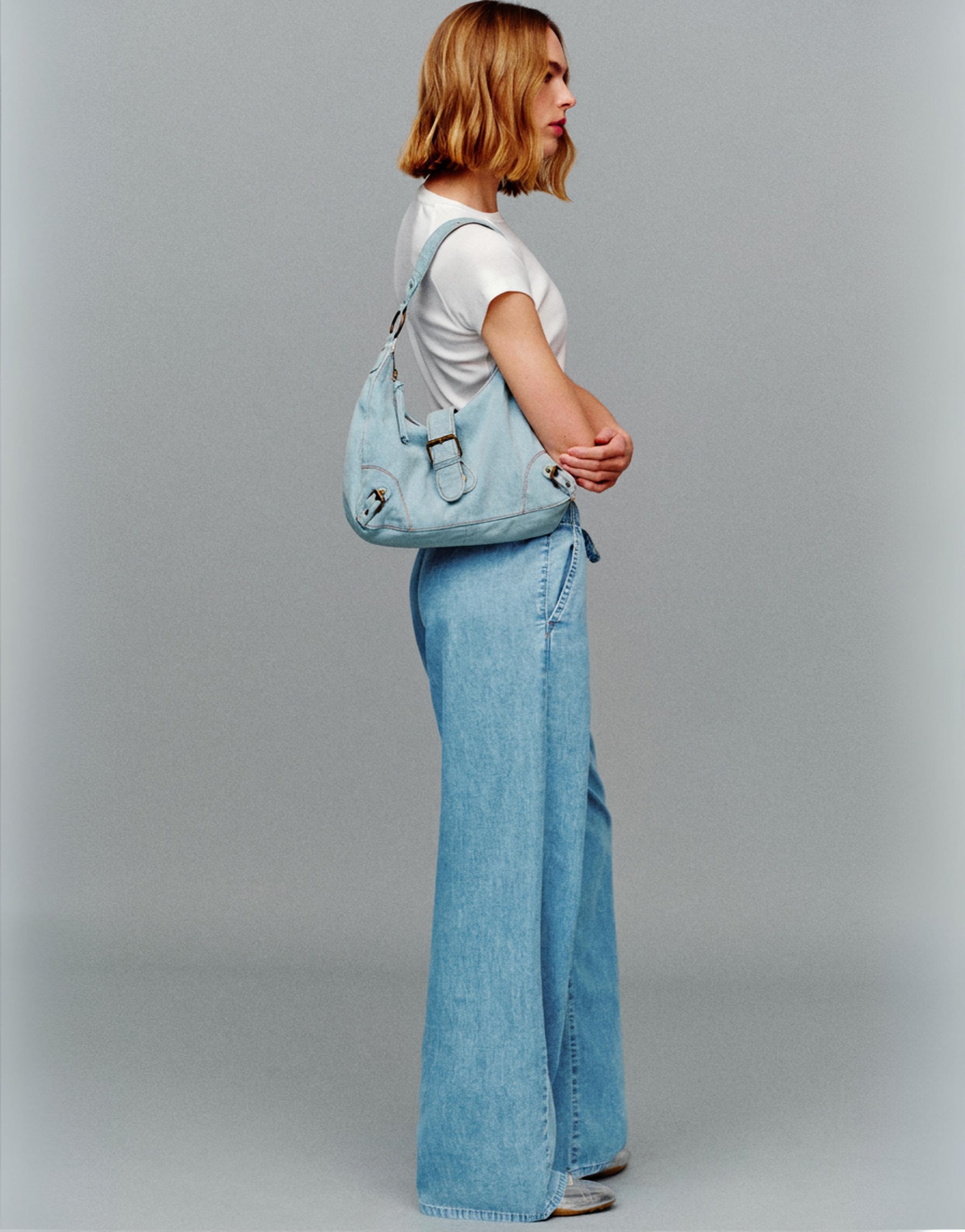 Düşük bel jogger jean - Görsel 32