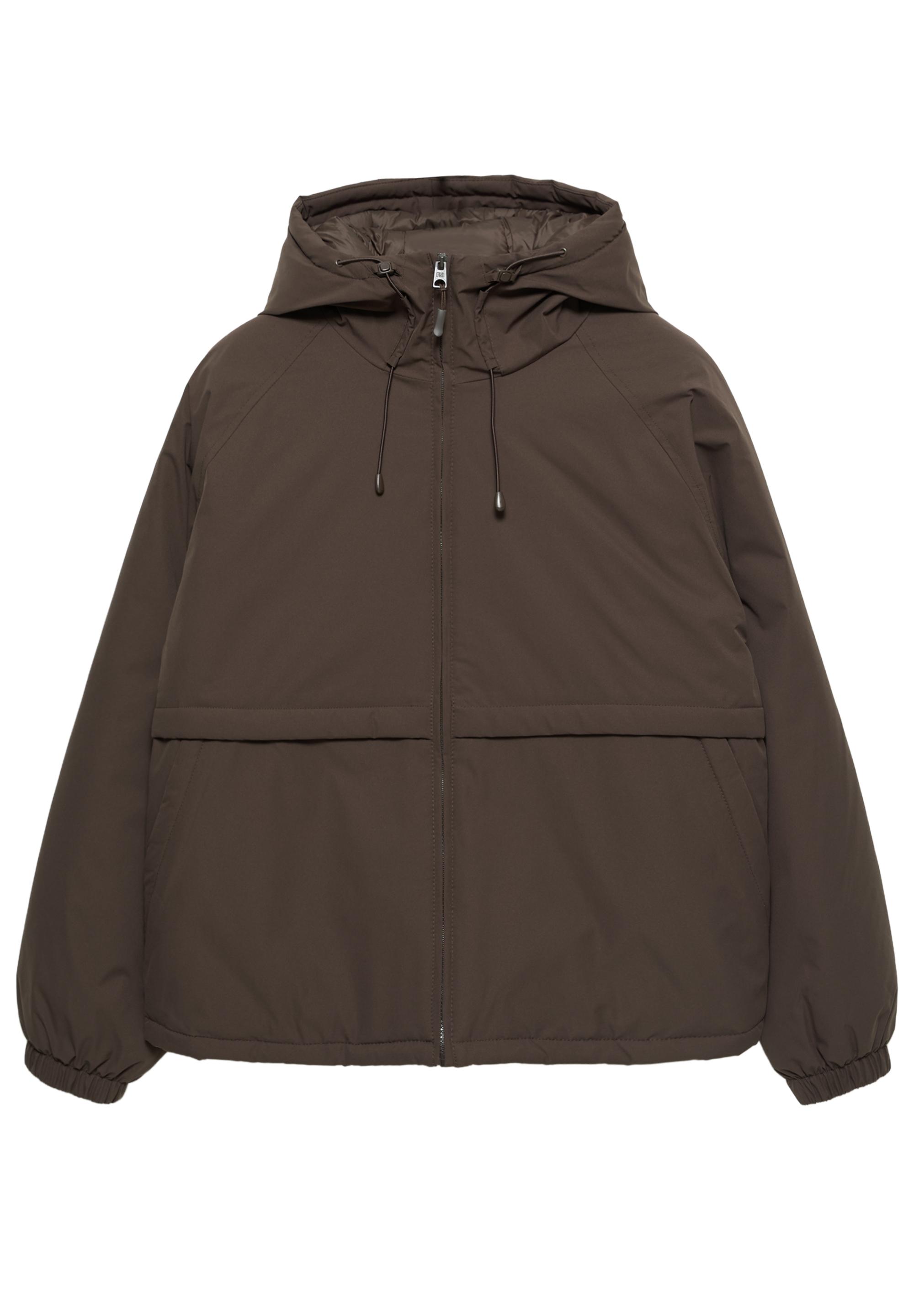 Dik yaka şişme mont - Görsel 2