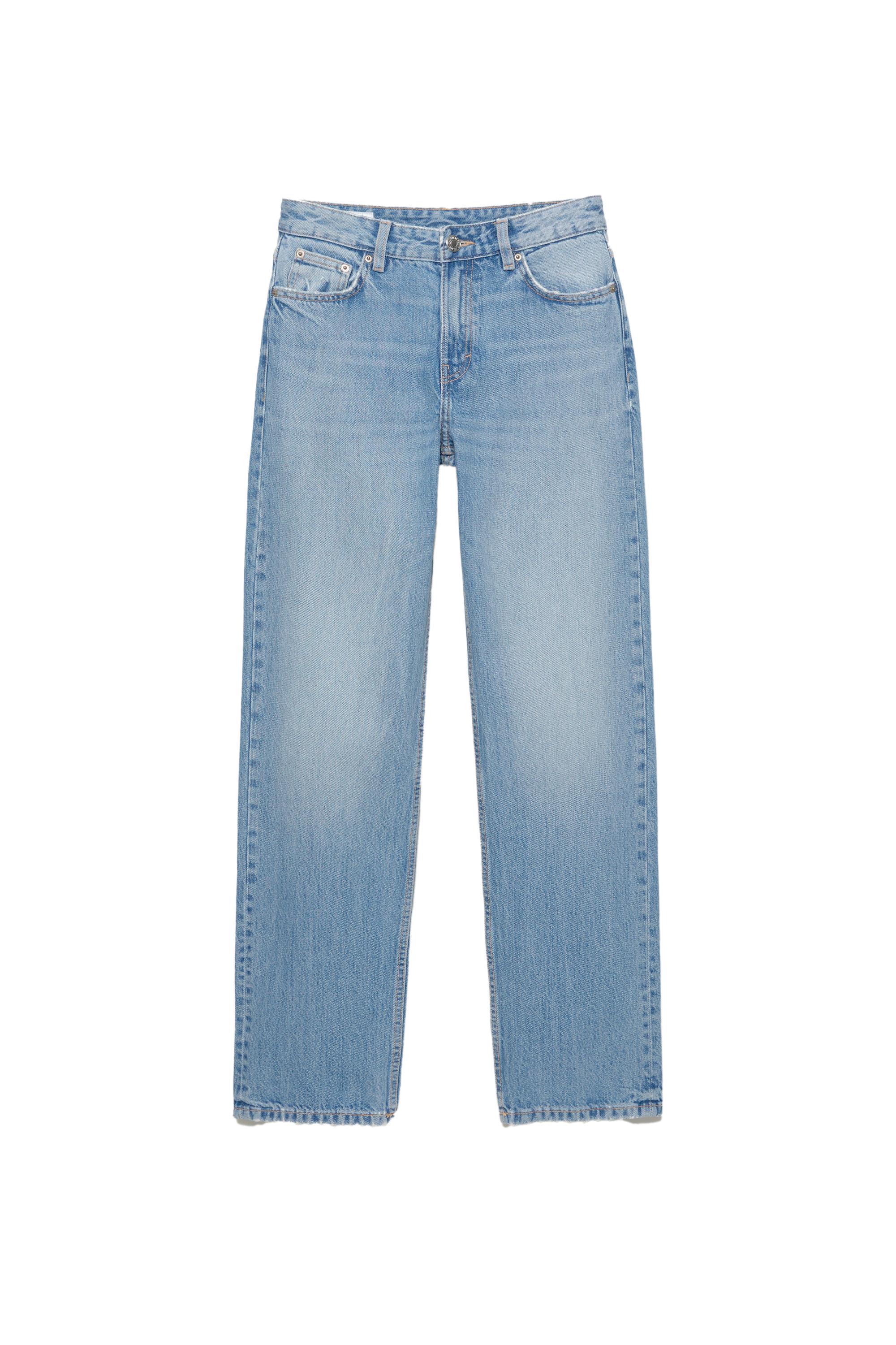 Orta bel straight fit jean - Görsel 43