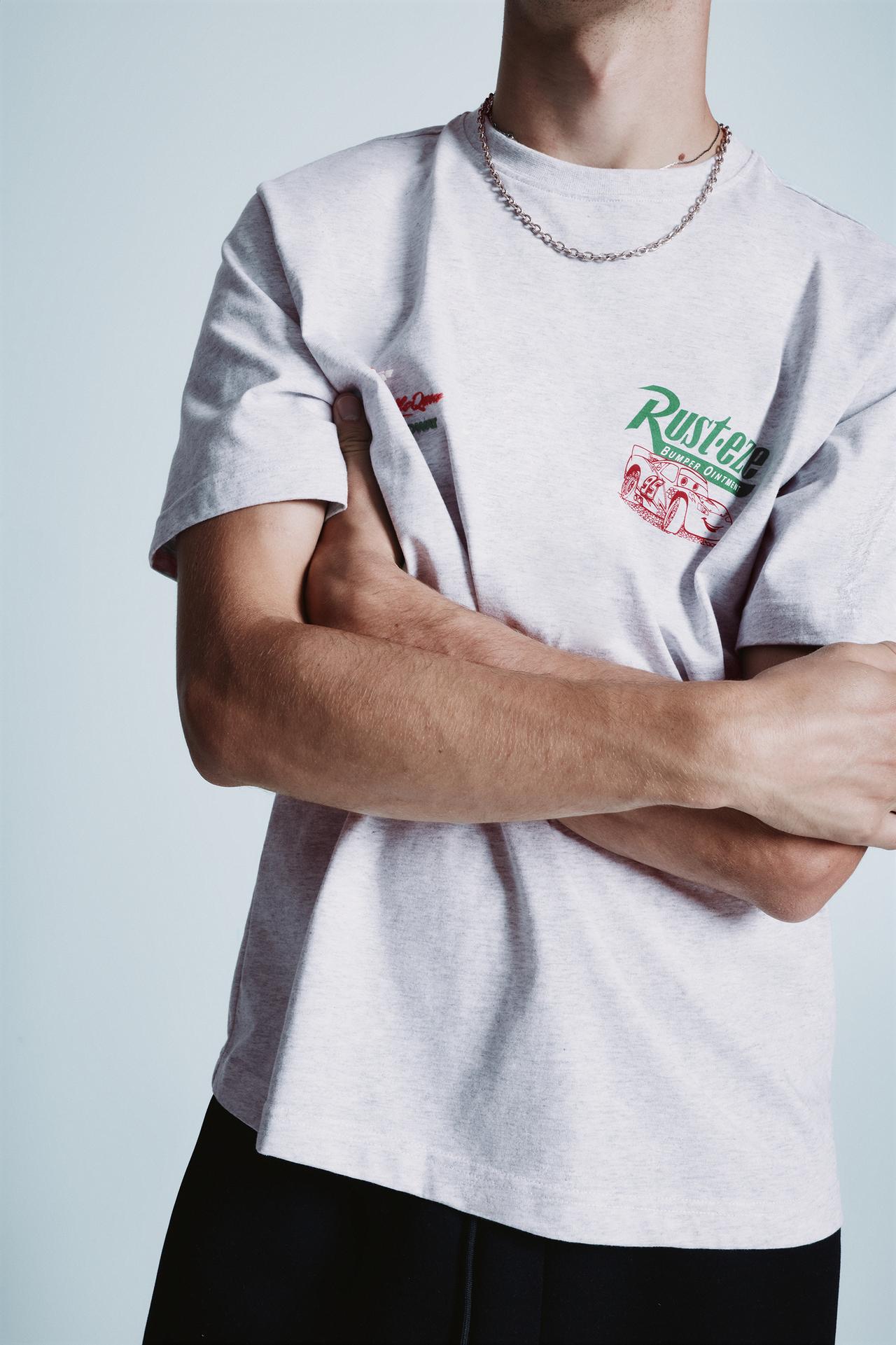 Cars regular fit T-shirt — Grey marl